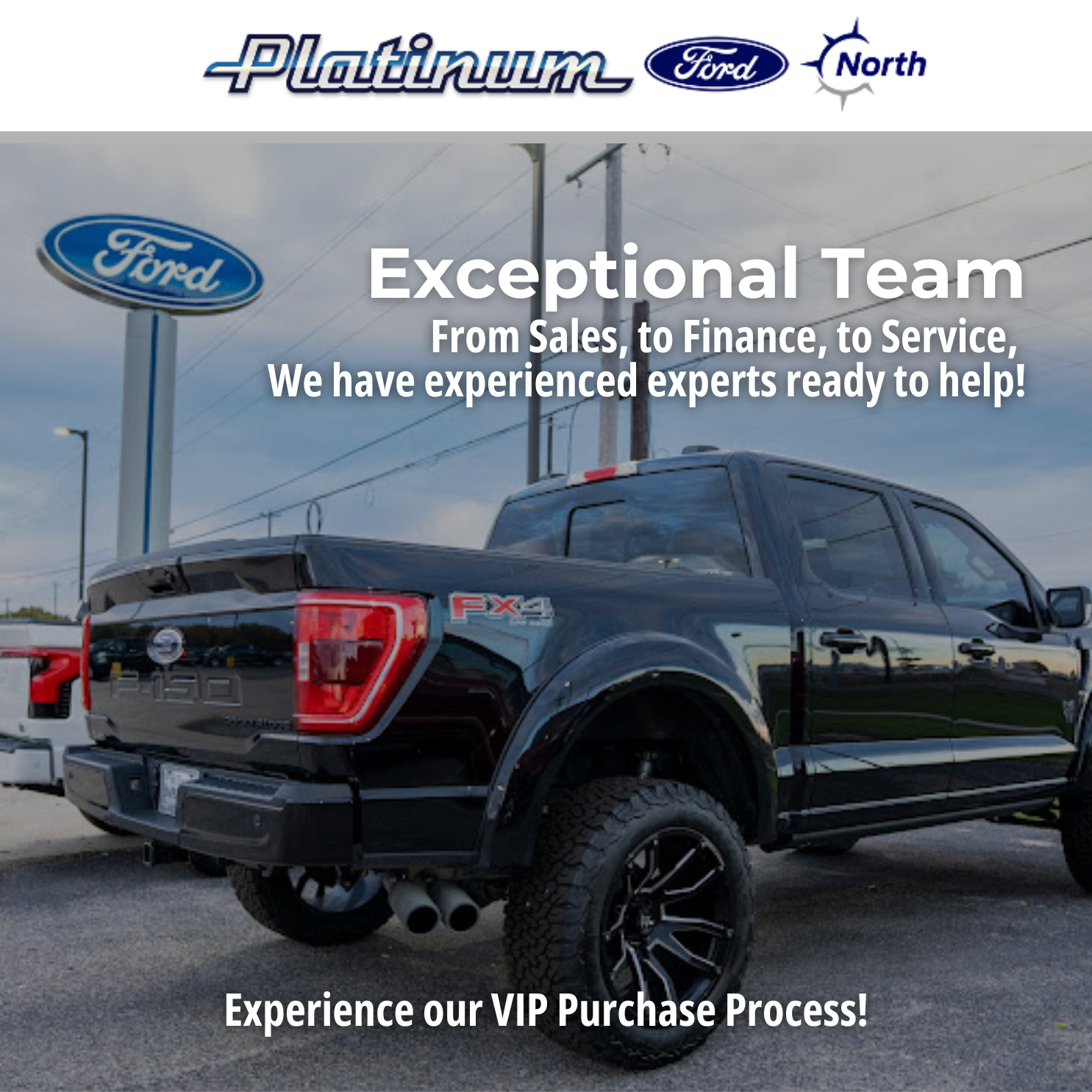 Platinum Ford North Pilot Point Facebook ad