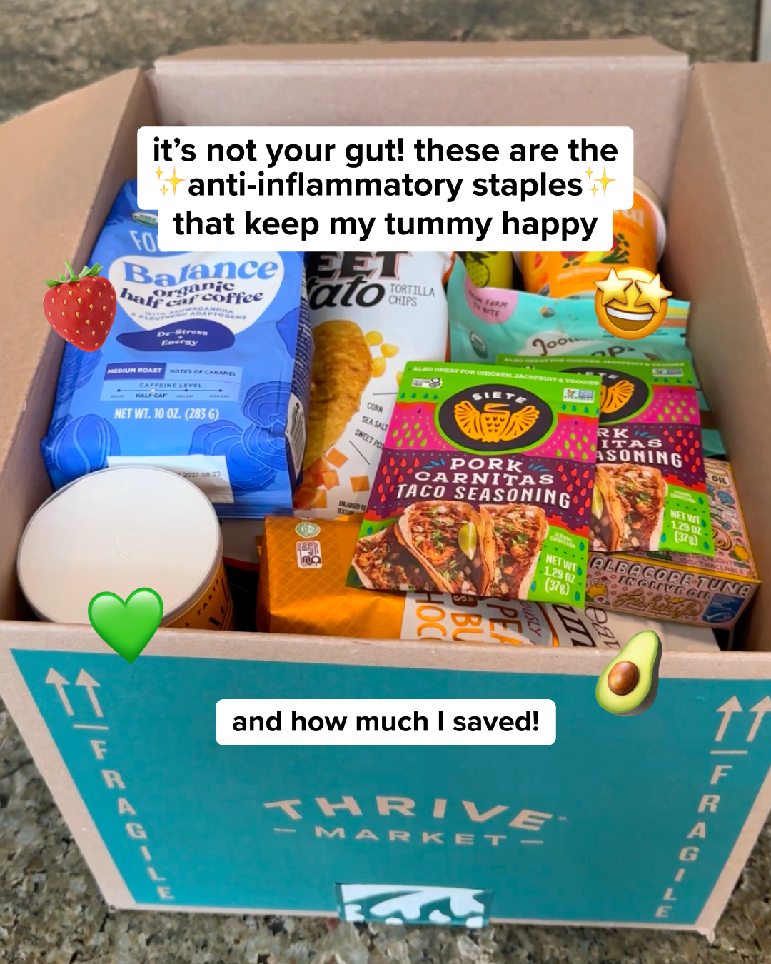Thrive Market Facebook ad