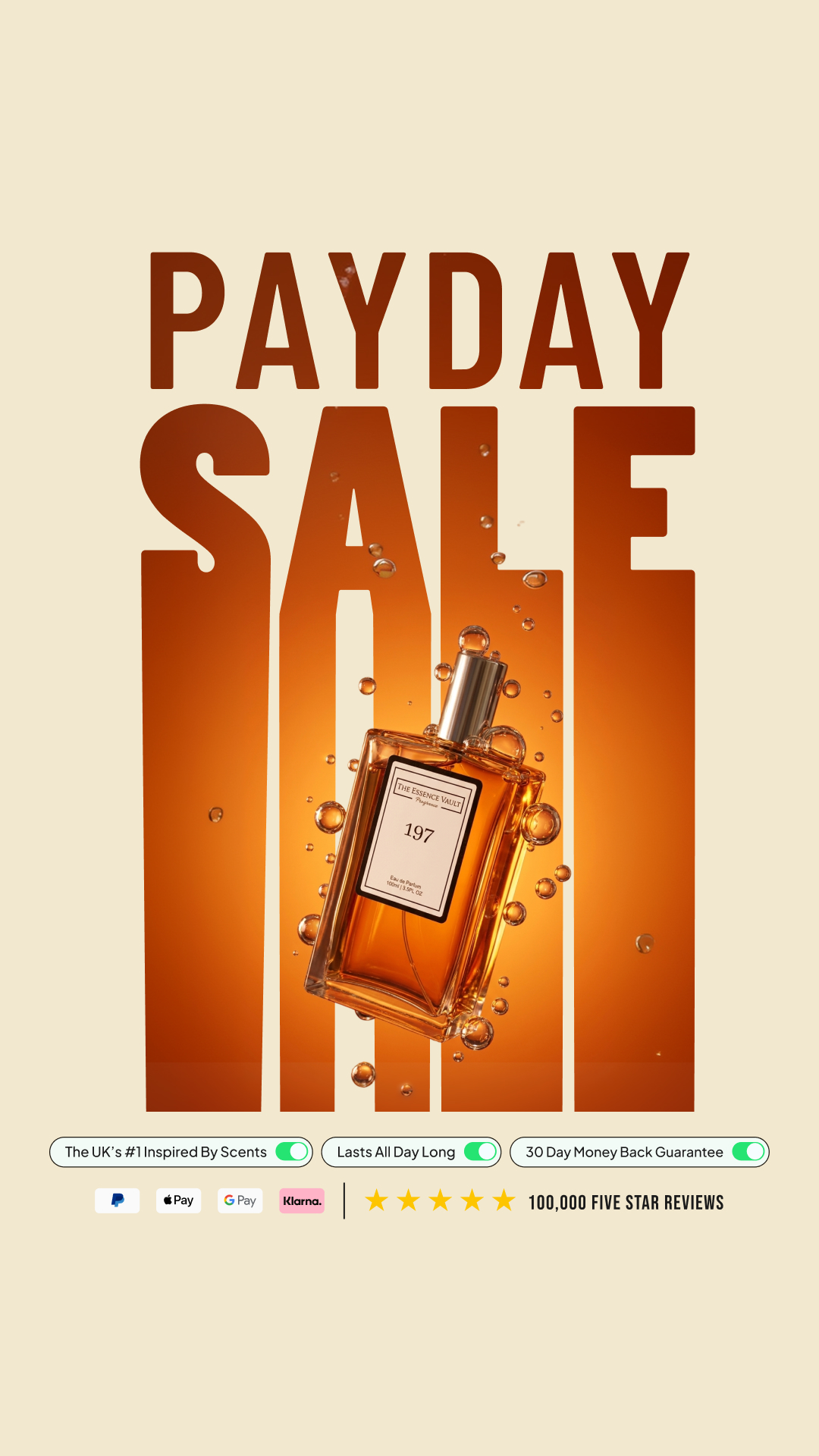 The Essence Vault Facebook ad