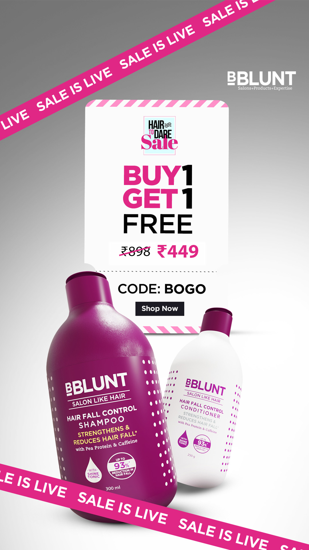 BBLUNT India Facebook ad