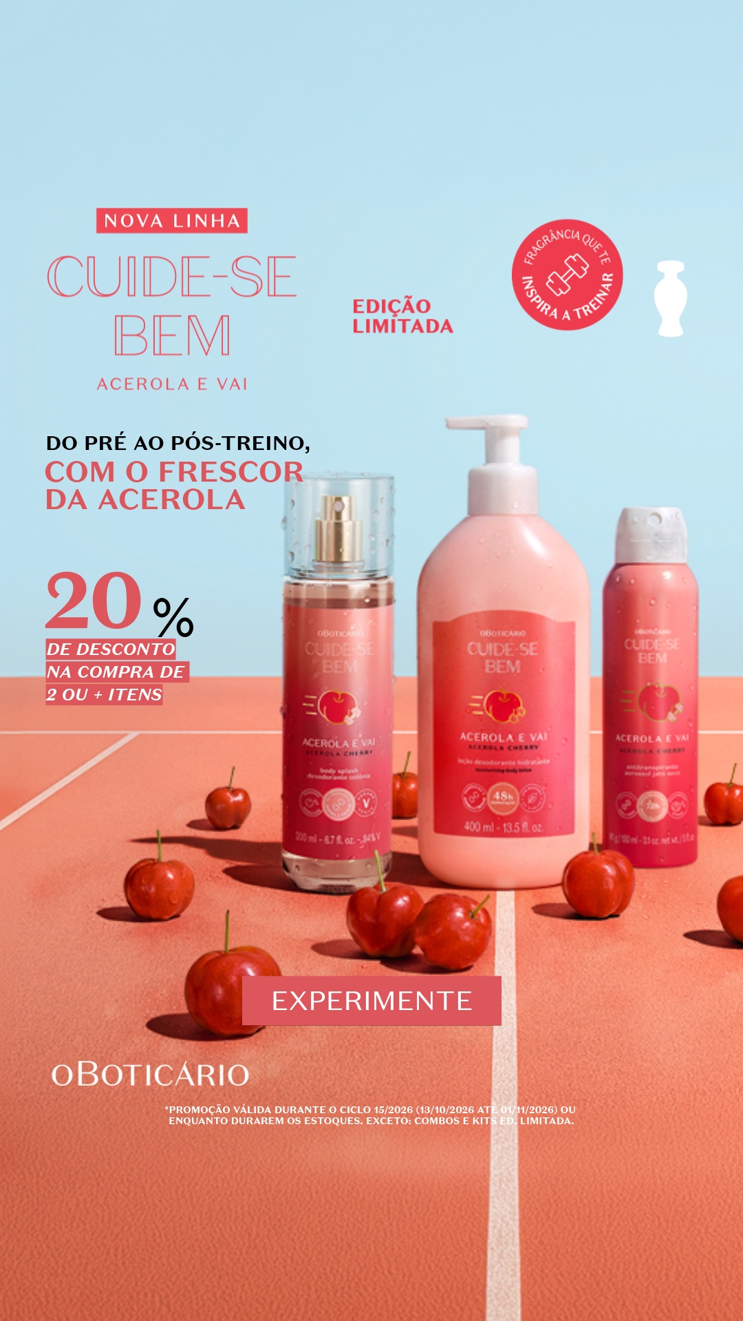 O Boticário Facebook ad: Nova Linha Cuide-se Bem