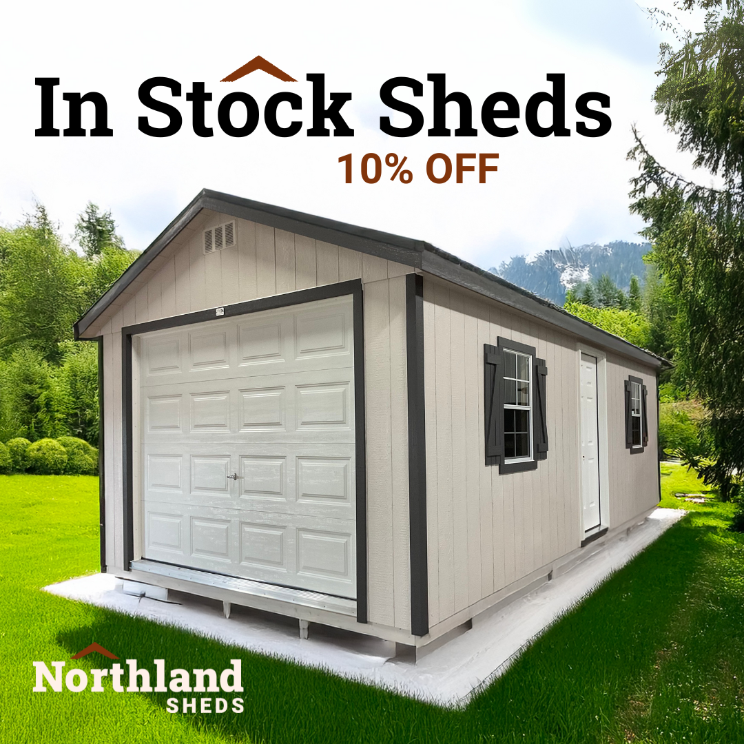 Northland Sheds Facebook ad