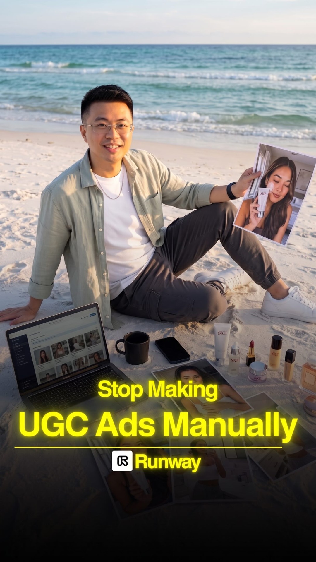 Adam.Digital Facebook ad: Comment AI and I will send you the…