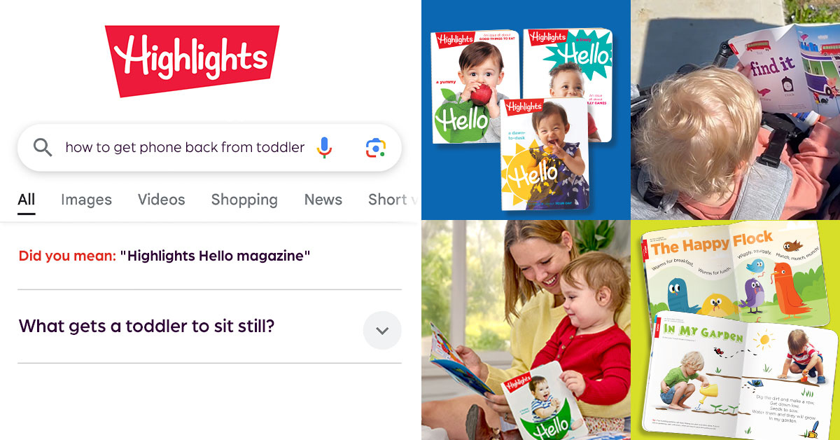 Highlights for Children Facebook ad
