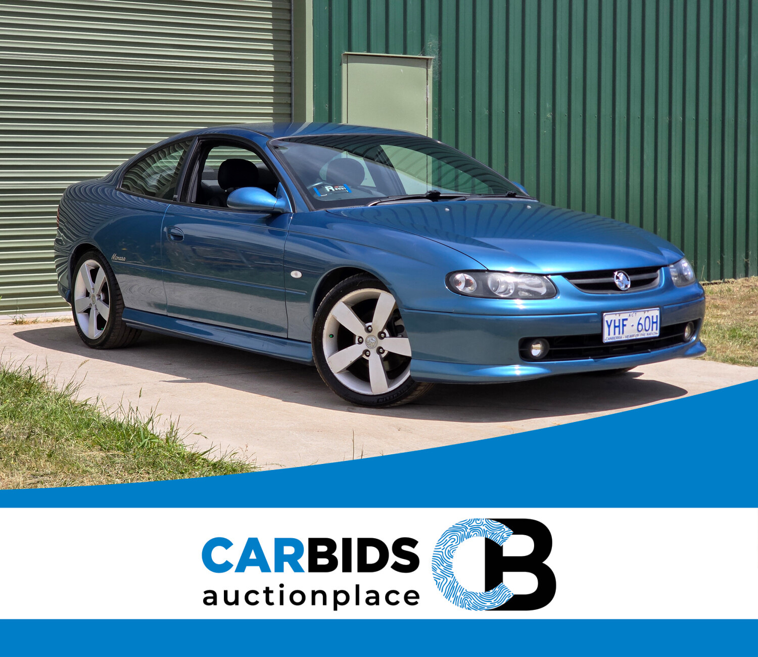 Carbids Auctionplace Facebook ad: ONLINE AUCTION, Register to Bid