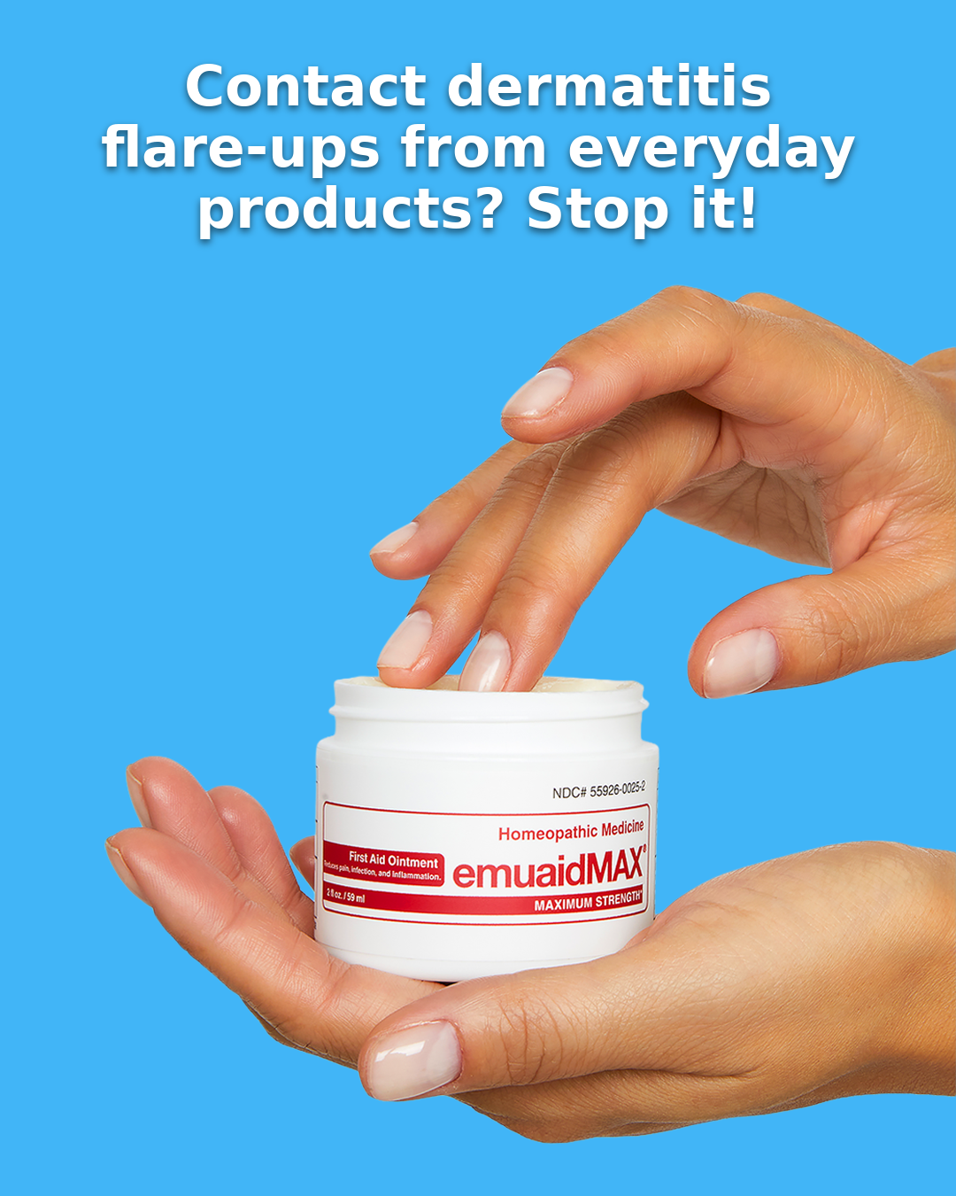 Emuaid Facebook ad