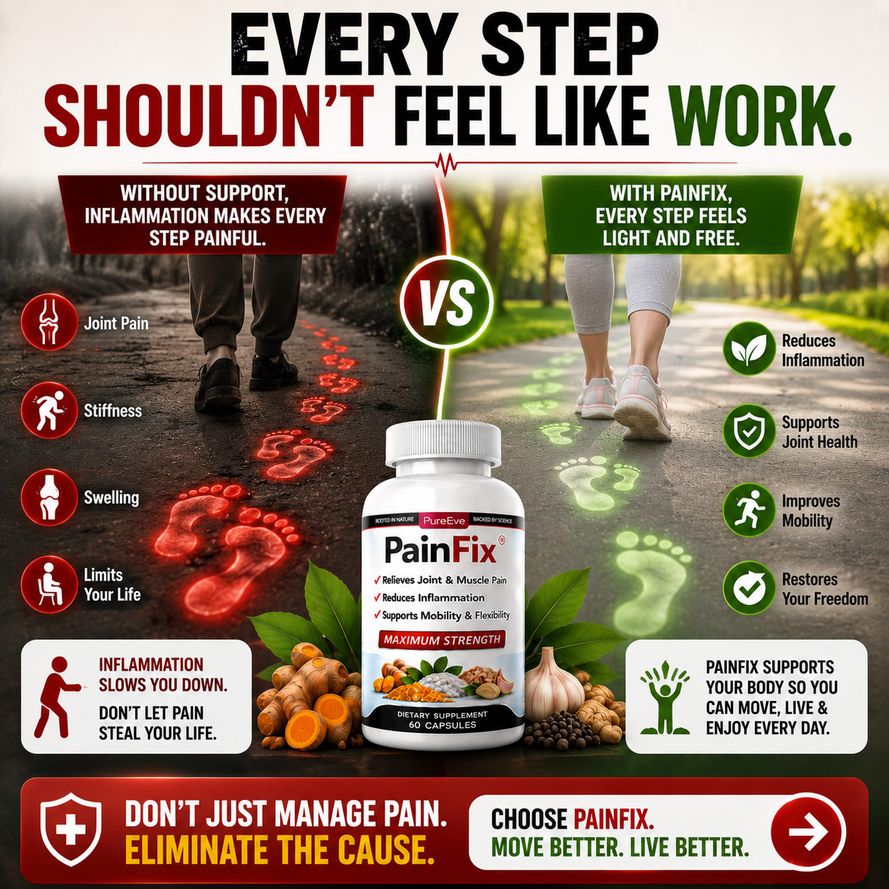 PainFix Facebook ad