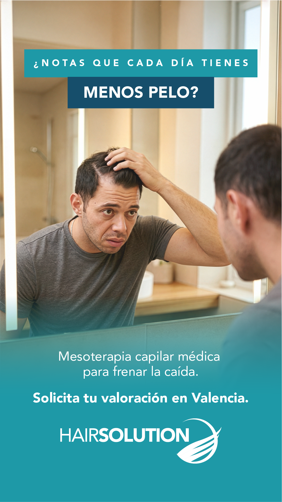 Hair Solution Facebook ad