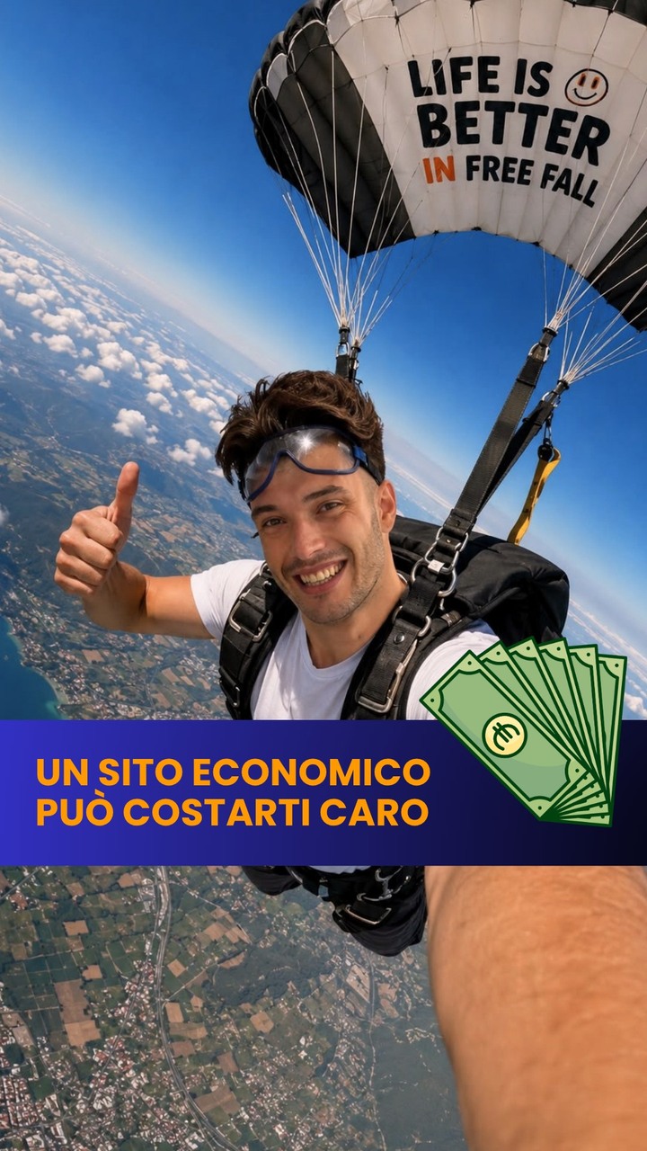 Insane - Digital Agency Facebook ad: Quando scegli un sito solo in base al…