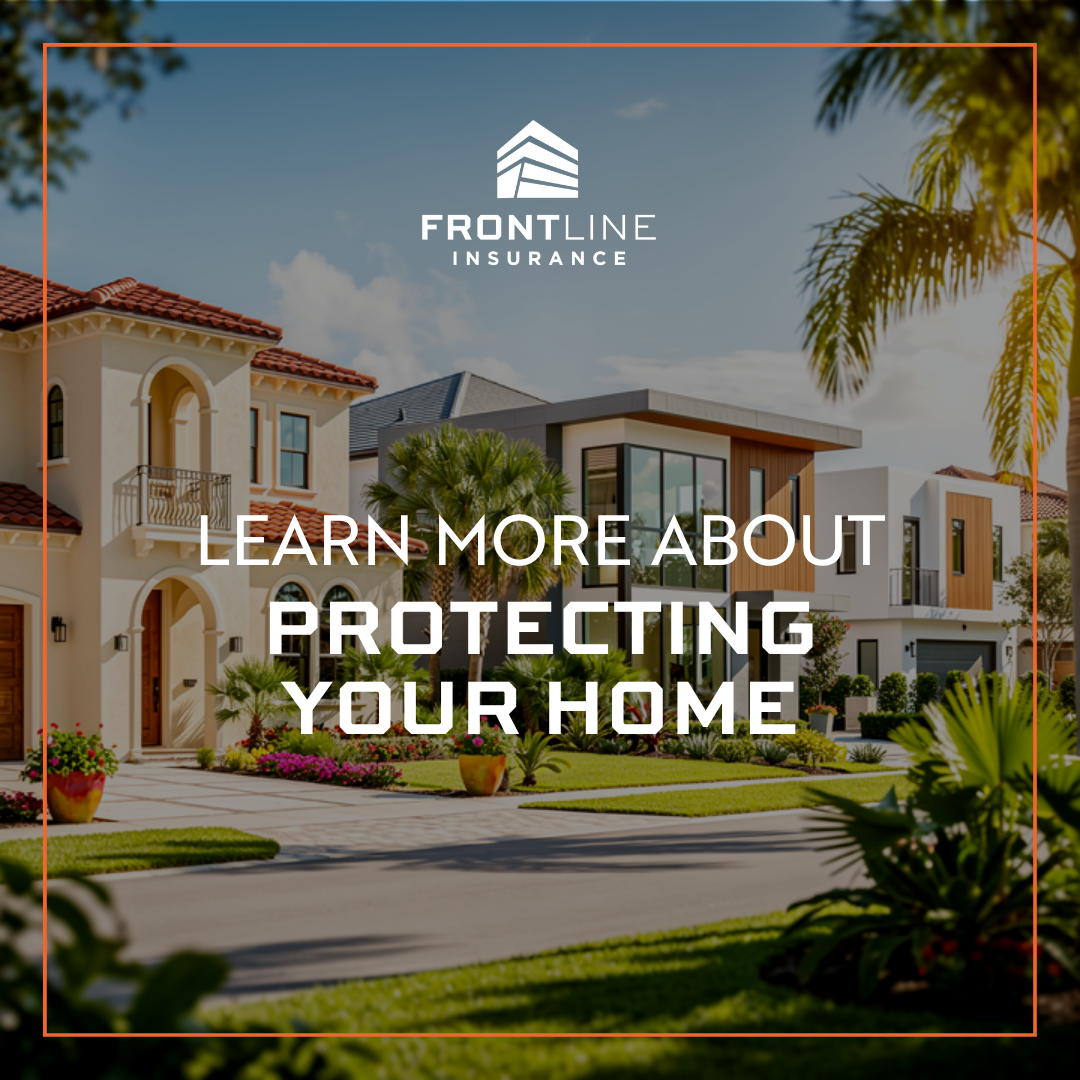 Frontline Insurance Digital Agency Facebook ad: New Look. Same Frontline.