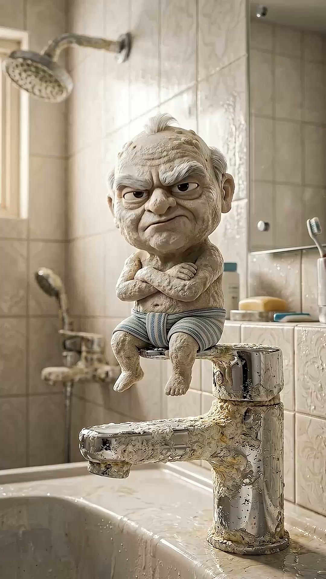 BECO Facebook ad: Hard Water Stains? Gone in 60 Seconds with BECO