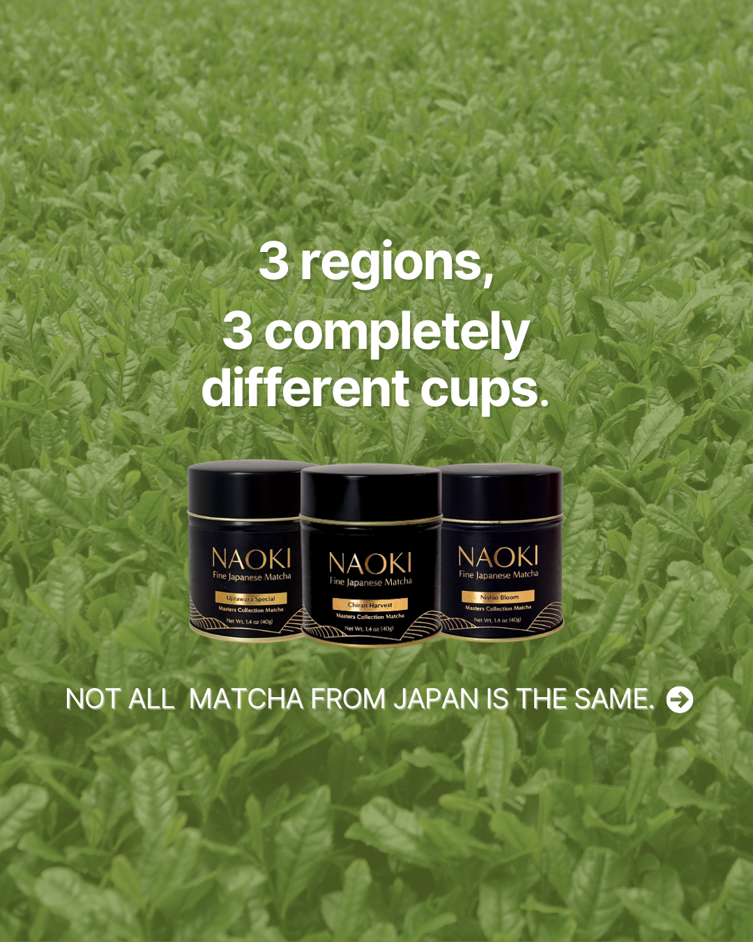 Naoki Matcha Facebook ad: Ready to go deeper into matcha?