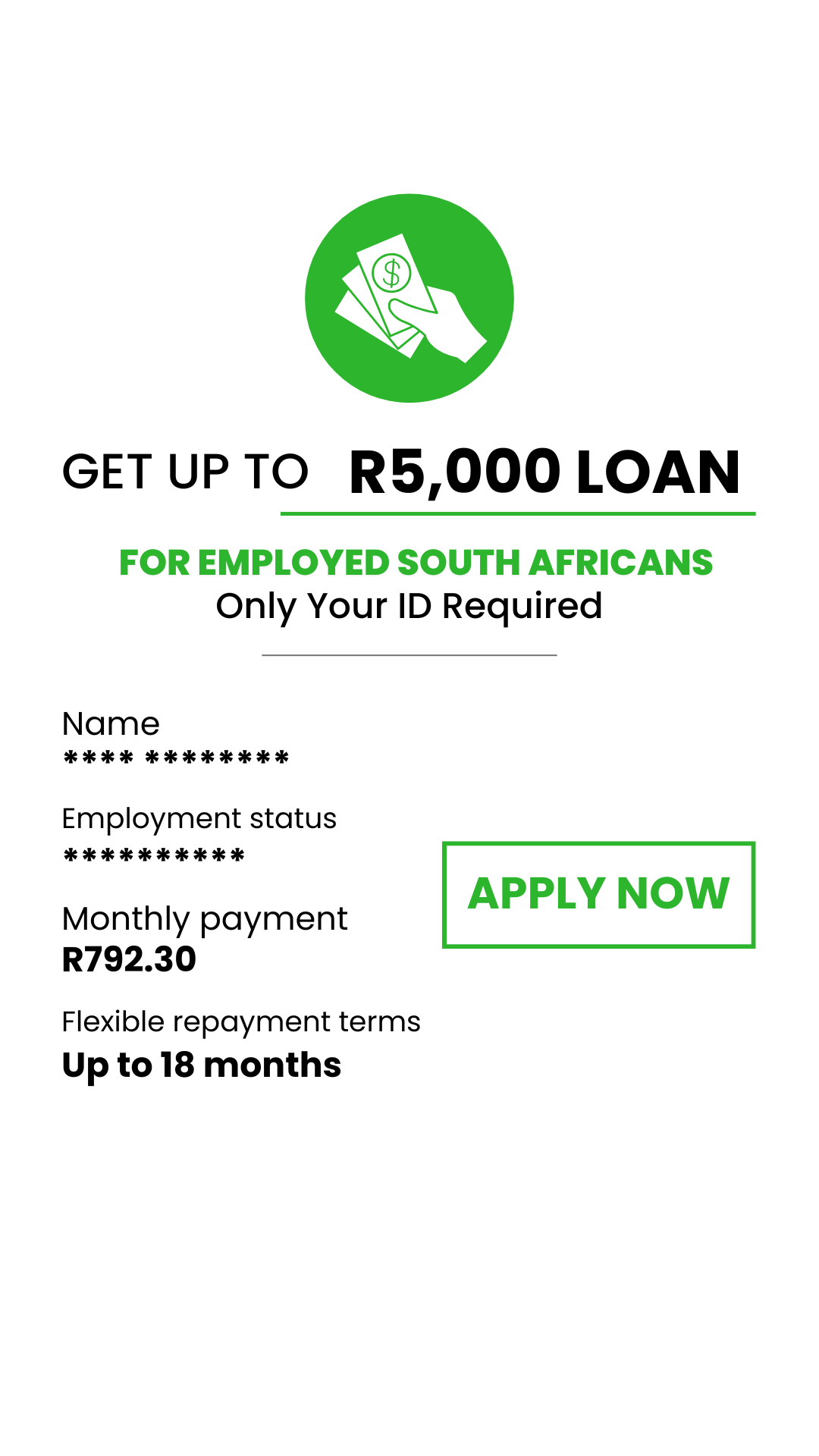 Oloanco.za Facebook ad