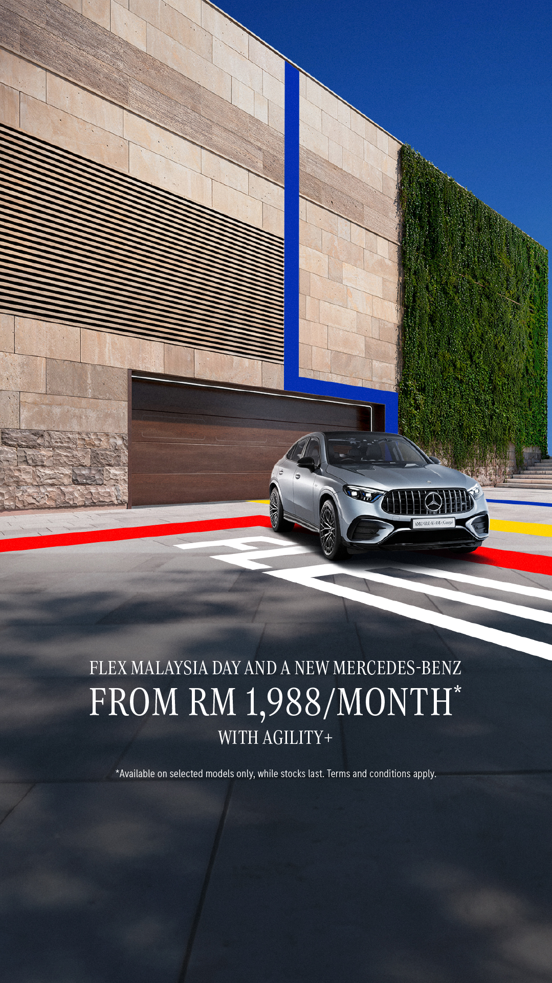 Mercedes-Benz Malaysia Facebook ad: Unlock Agility+ privileges