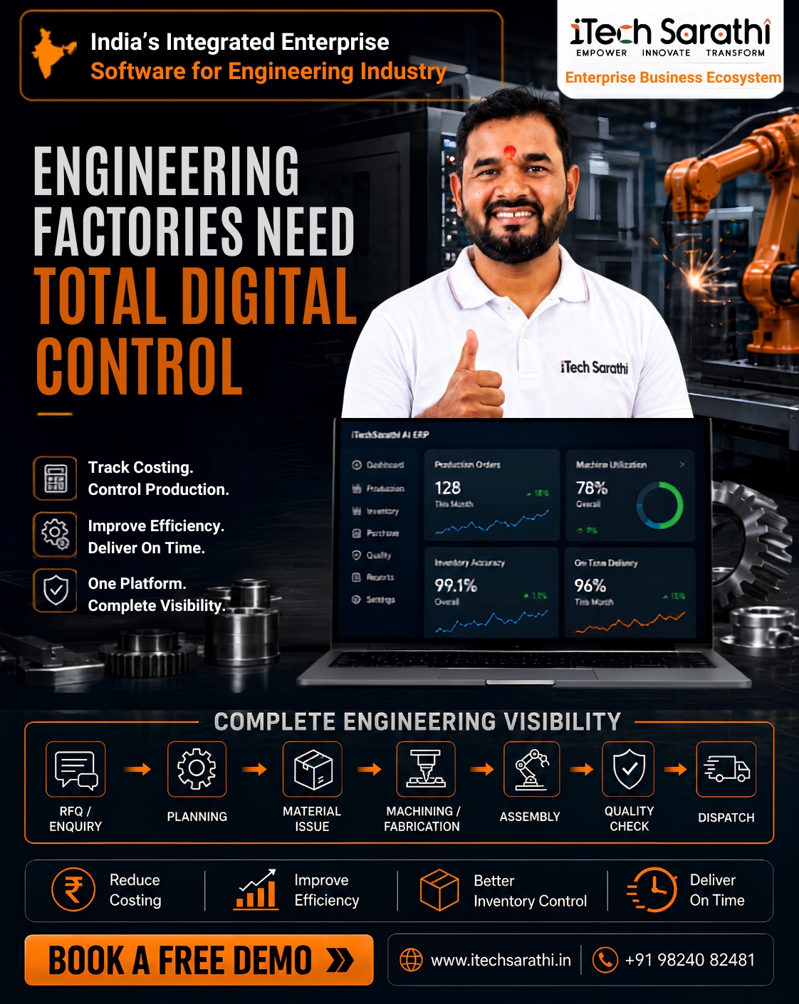 Itech Sarathi Facebook ad