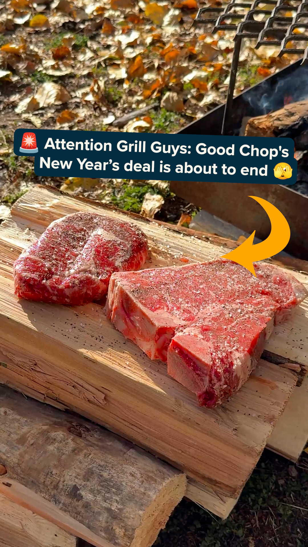 GoodChop Facebook ad