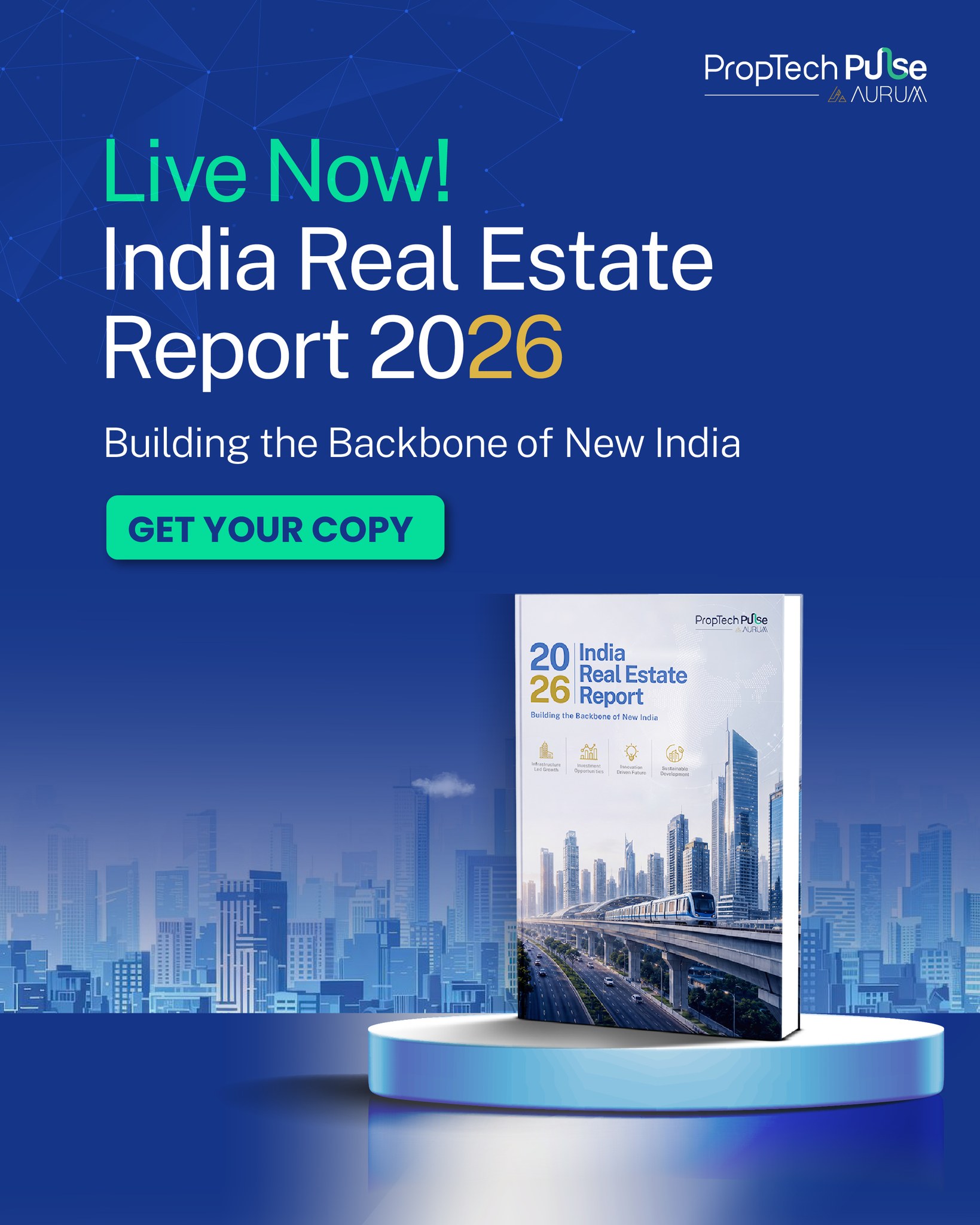 Aurum PropTech Limited Facebook ad: India's real estate story is entering a new…