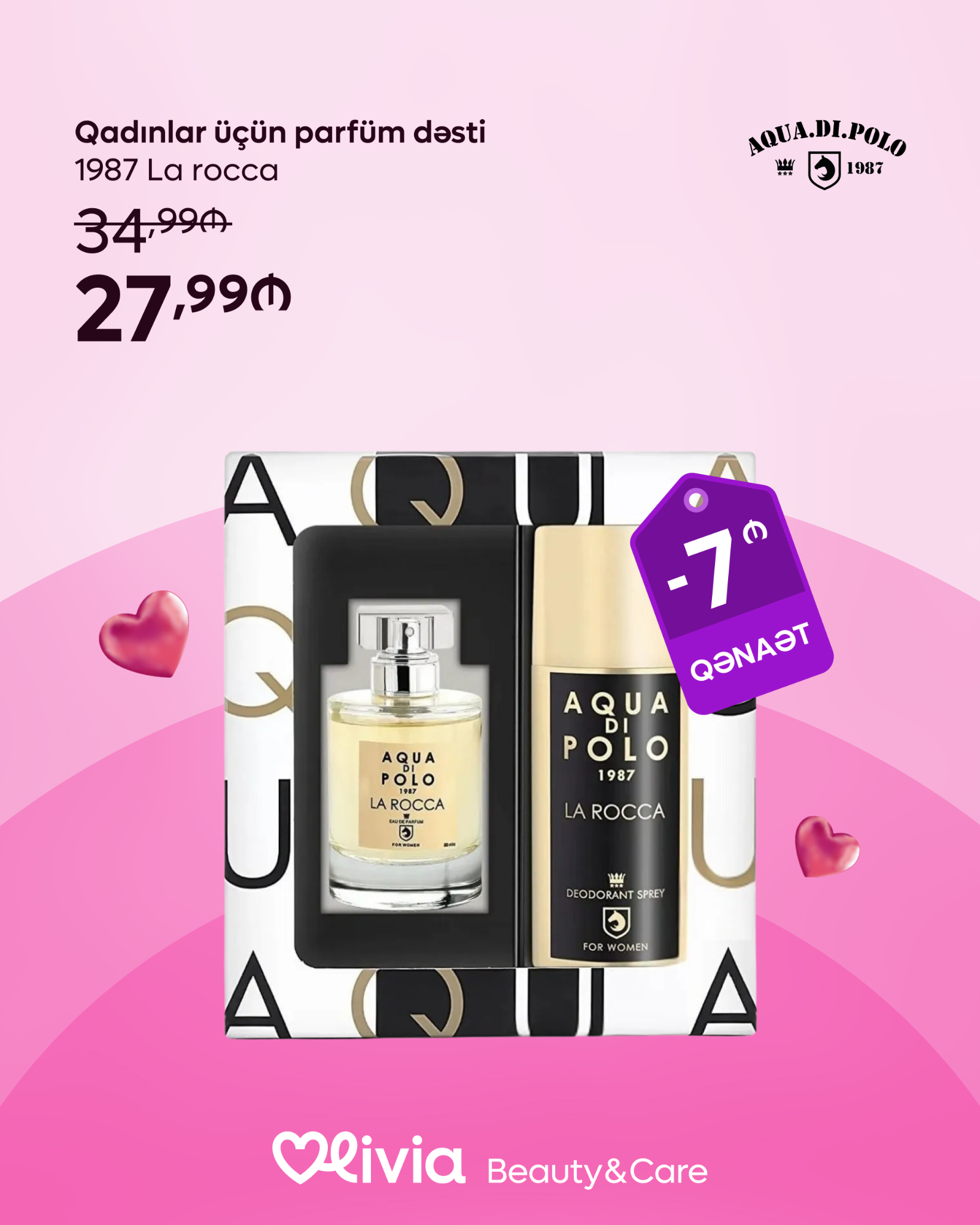 Olivia Azerbaijan Facebook ad
