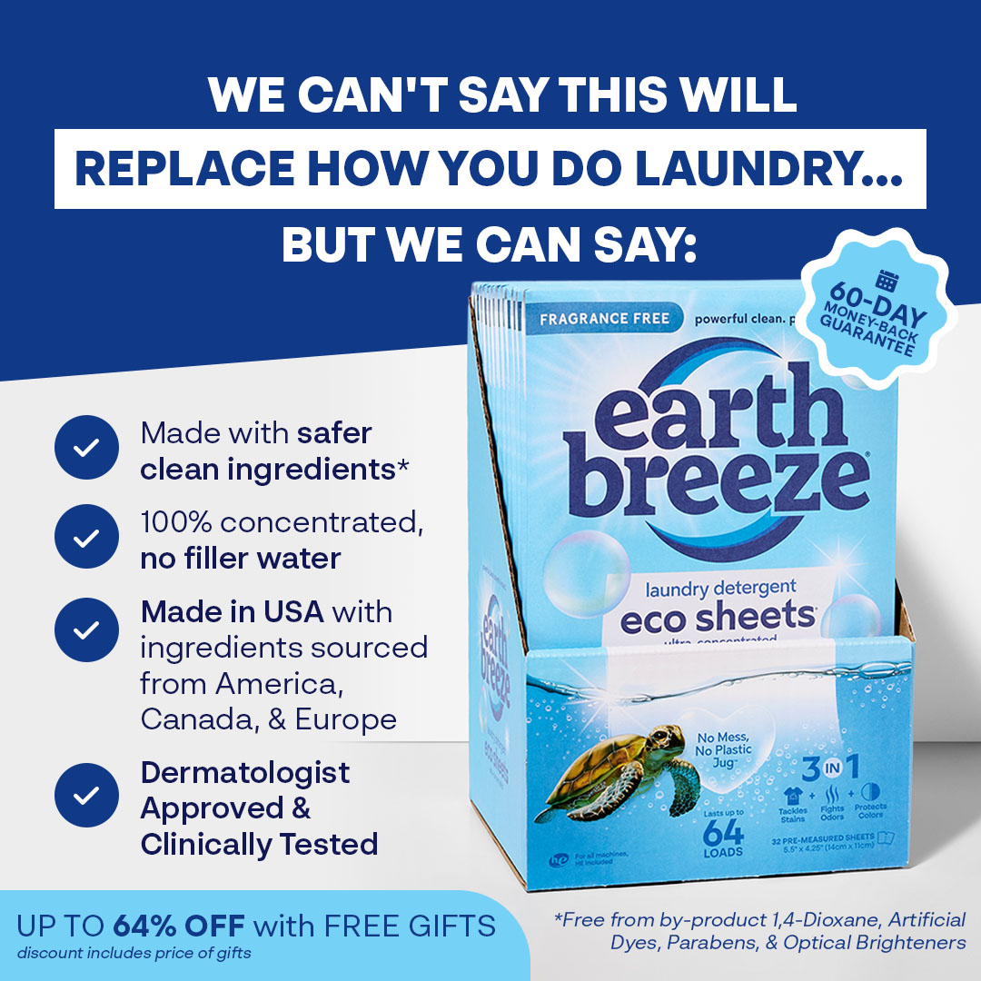 Earth Breeze Facebook ad