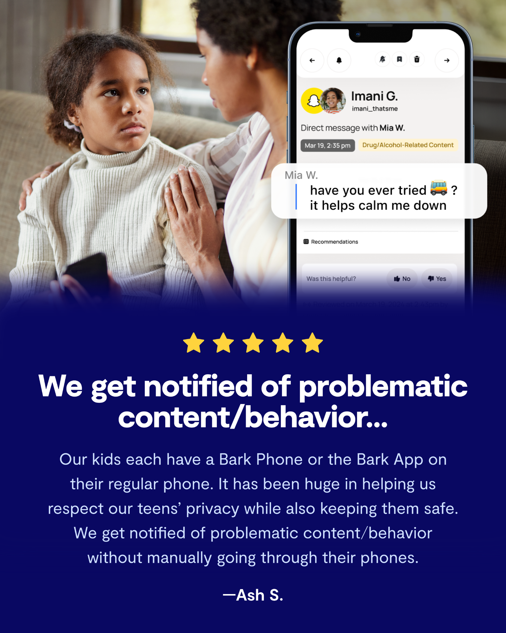 Bark - Parental Controls Facebook ad