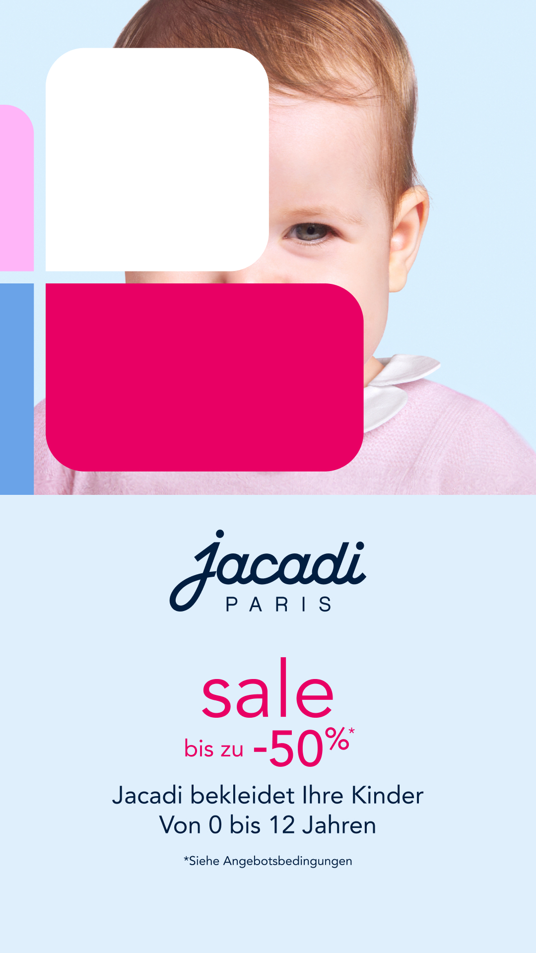 Jacadi Facebook ad