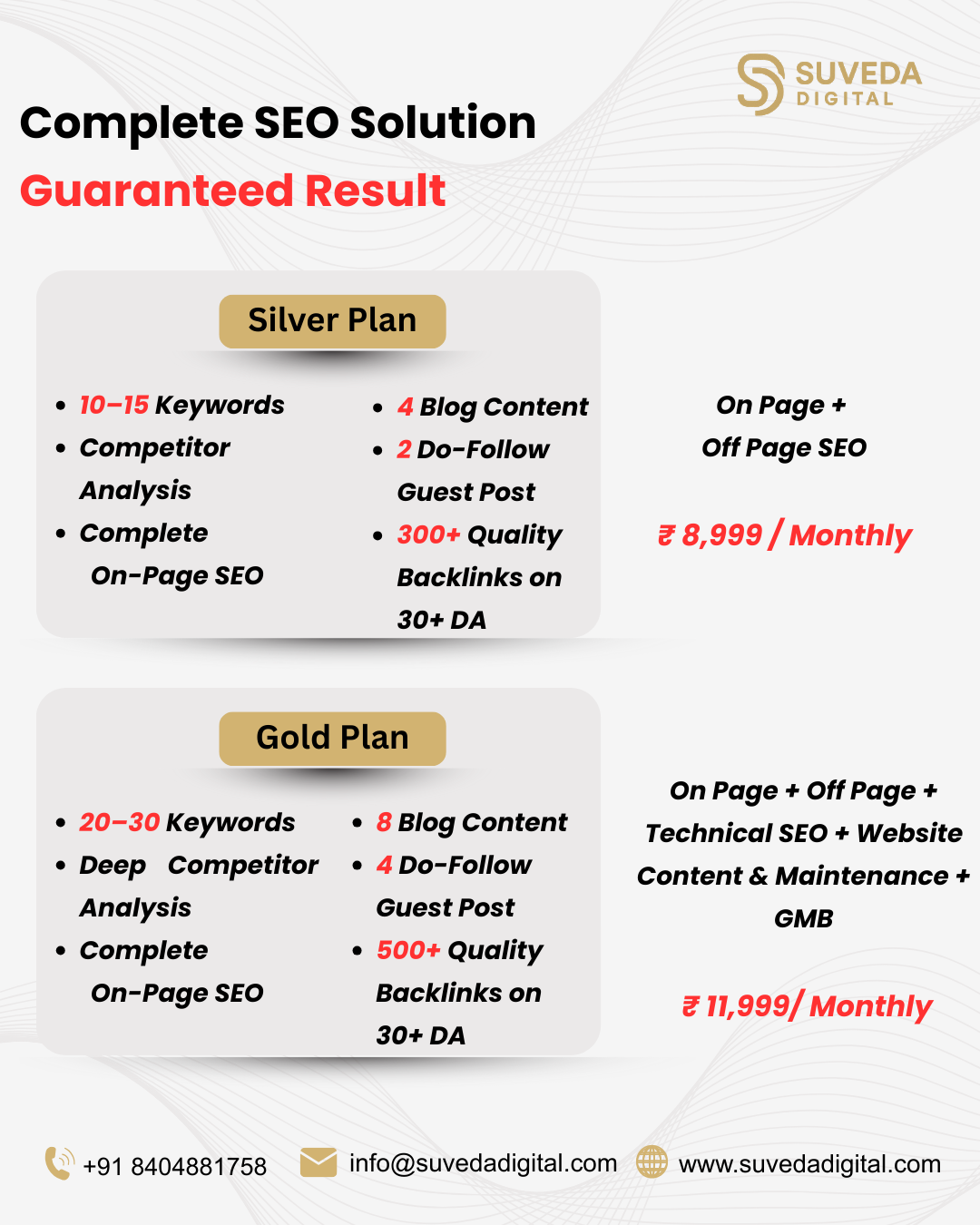 Suveda Digital Facebook ad