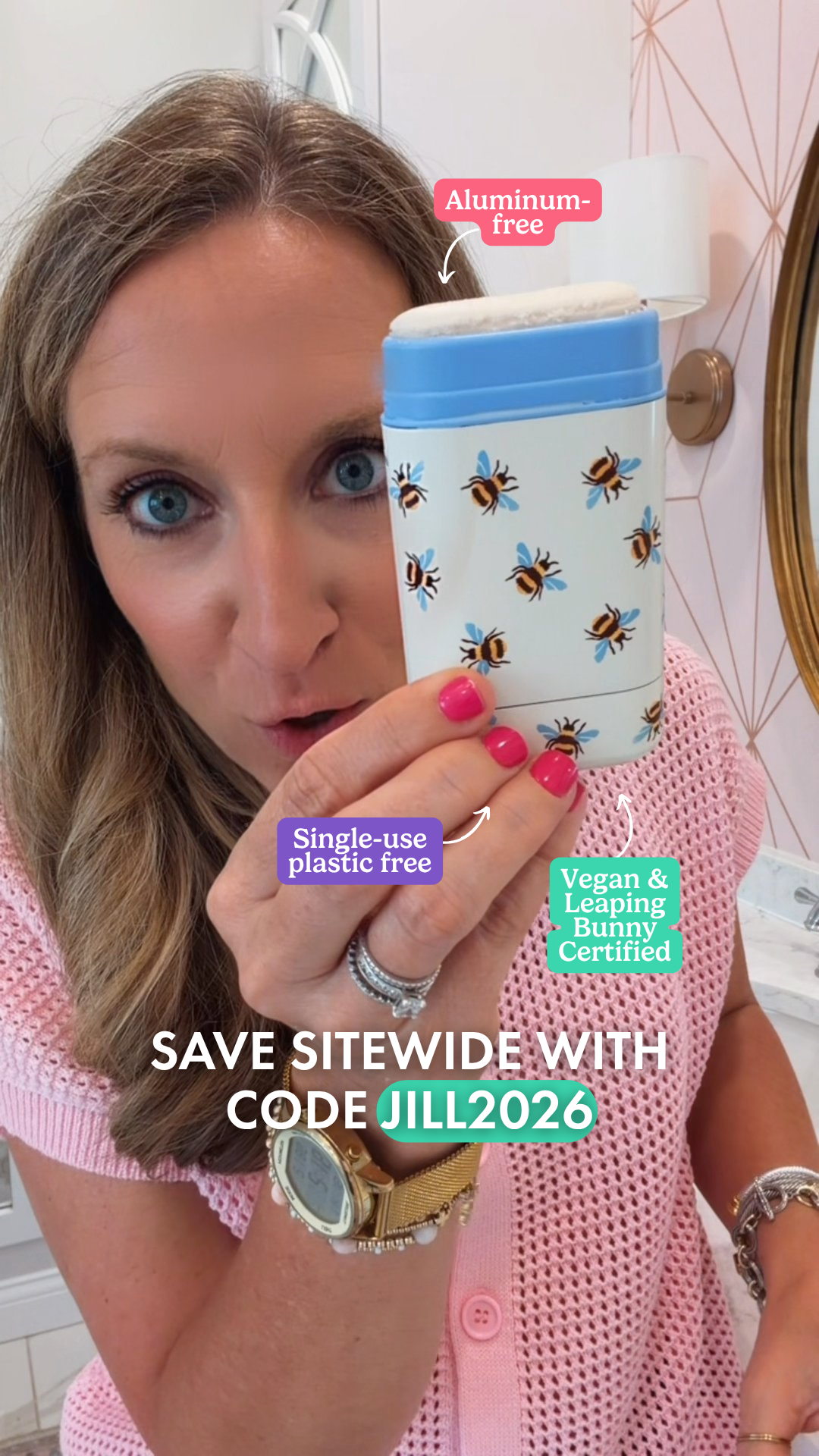Wild Facebook ad: Get 20% off all Wild products with code JILL2026