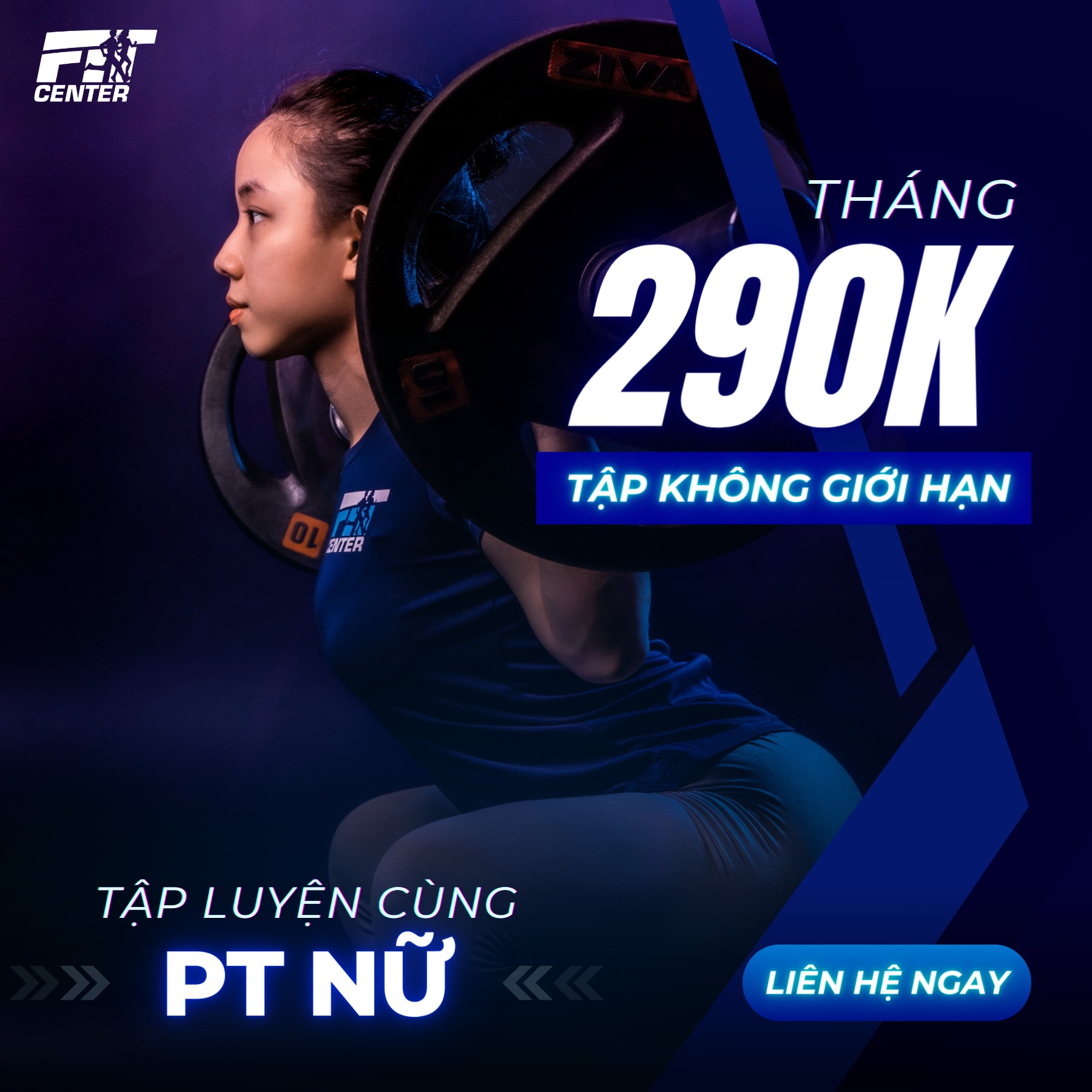 FIT CENTER Facebook ad