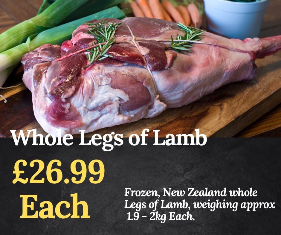 Manns Family Butchers Facebook ad