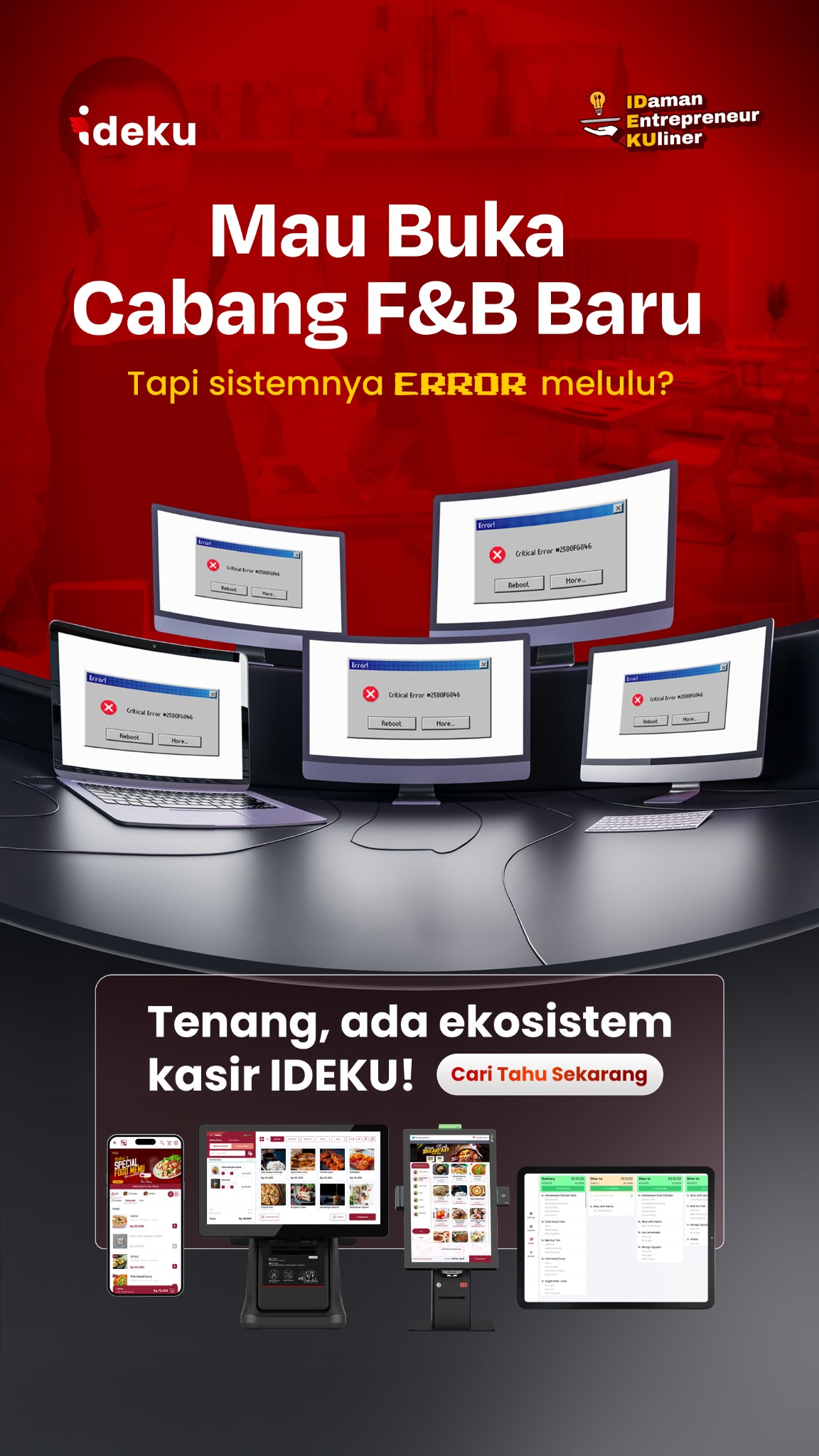 IDEKU Facebook ad