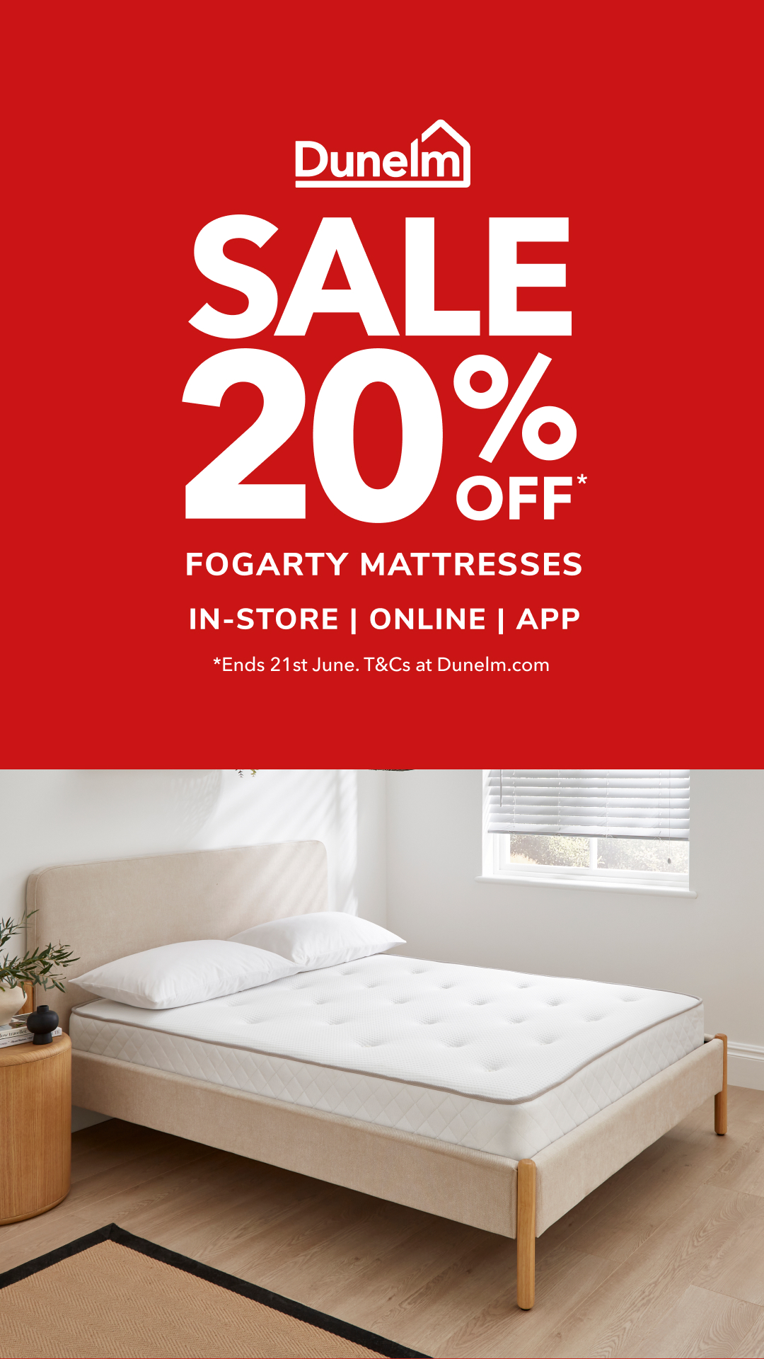 Dunelm Facebook ad
