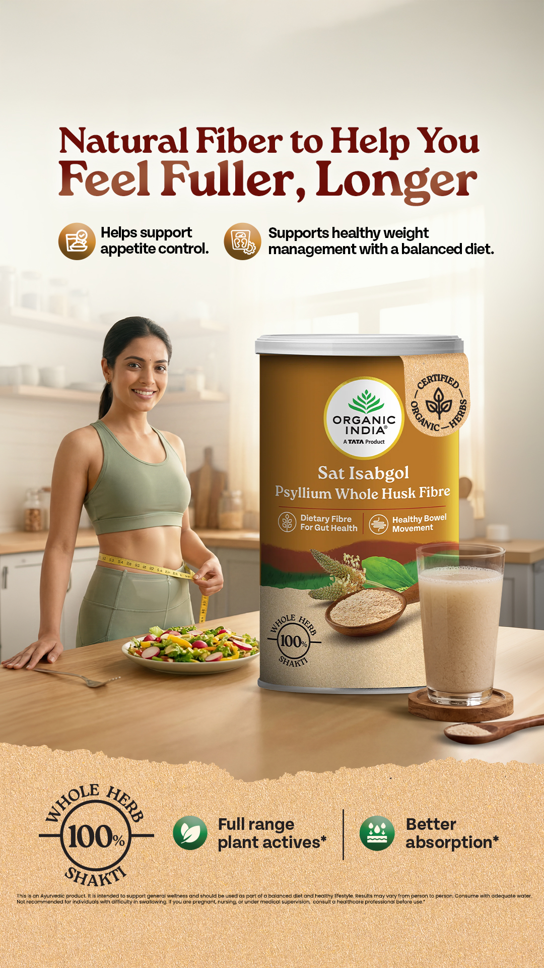 Organic India Facebook ad