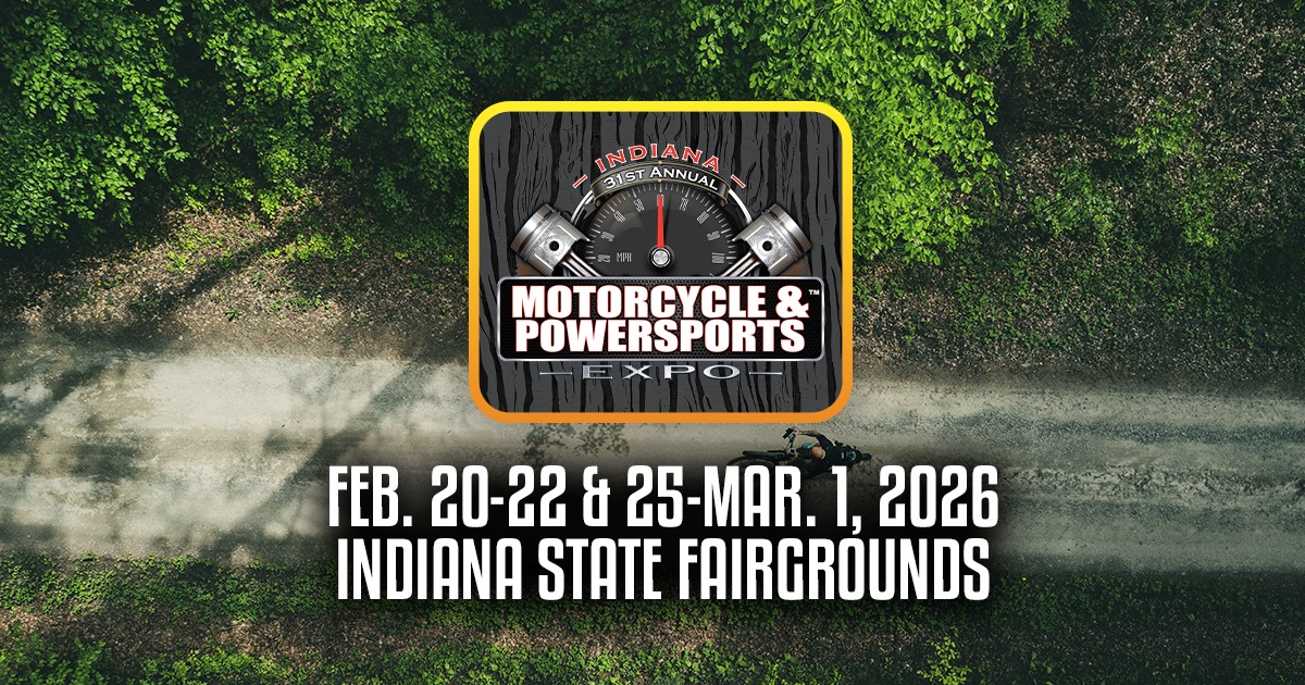 Indiana Motorcycle & Powersports Exposition Facebook ad
