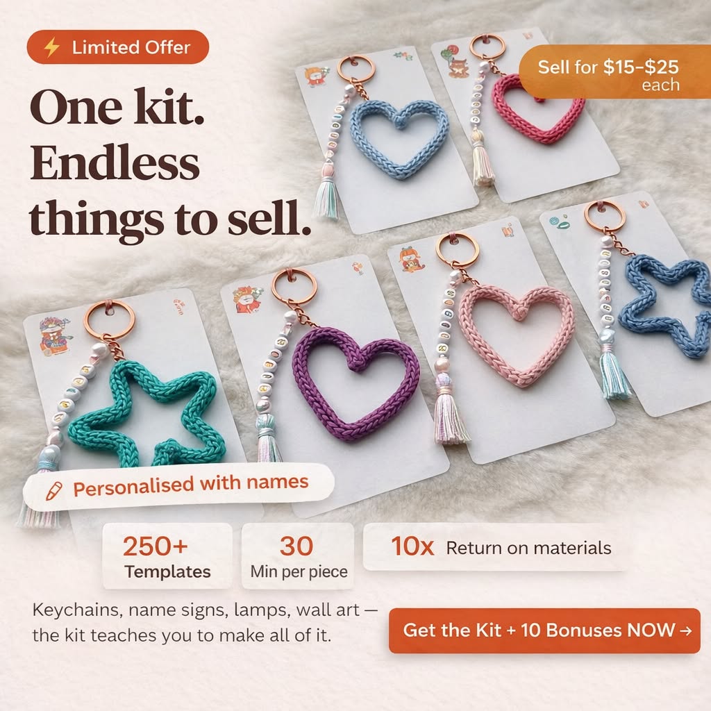 Digital Home Craft Facebook ad: Create at home in 30 minutes