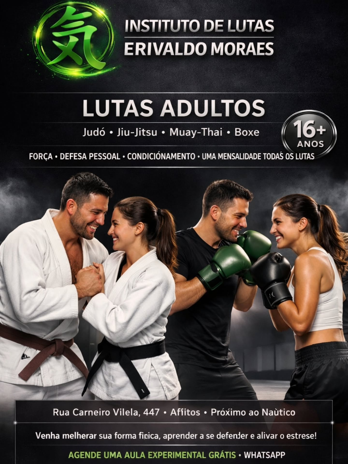 lutaserivaldomoraes Facebook ad: Entre em forma, aprenda defesa pessoal e eleve…