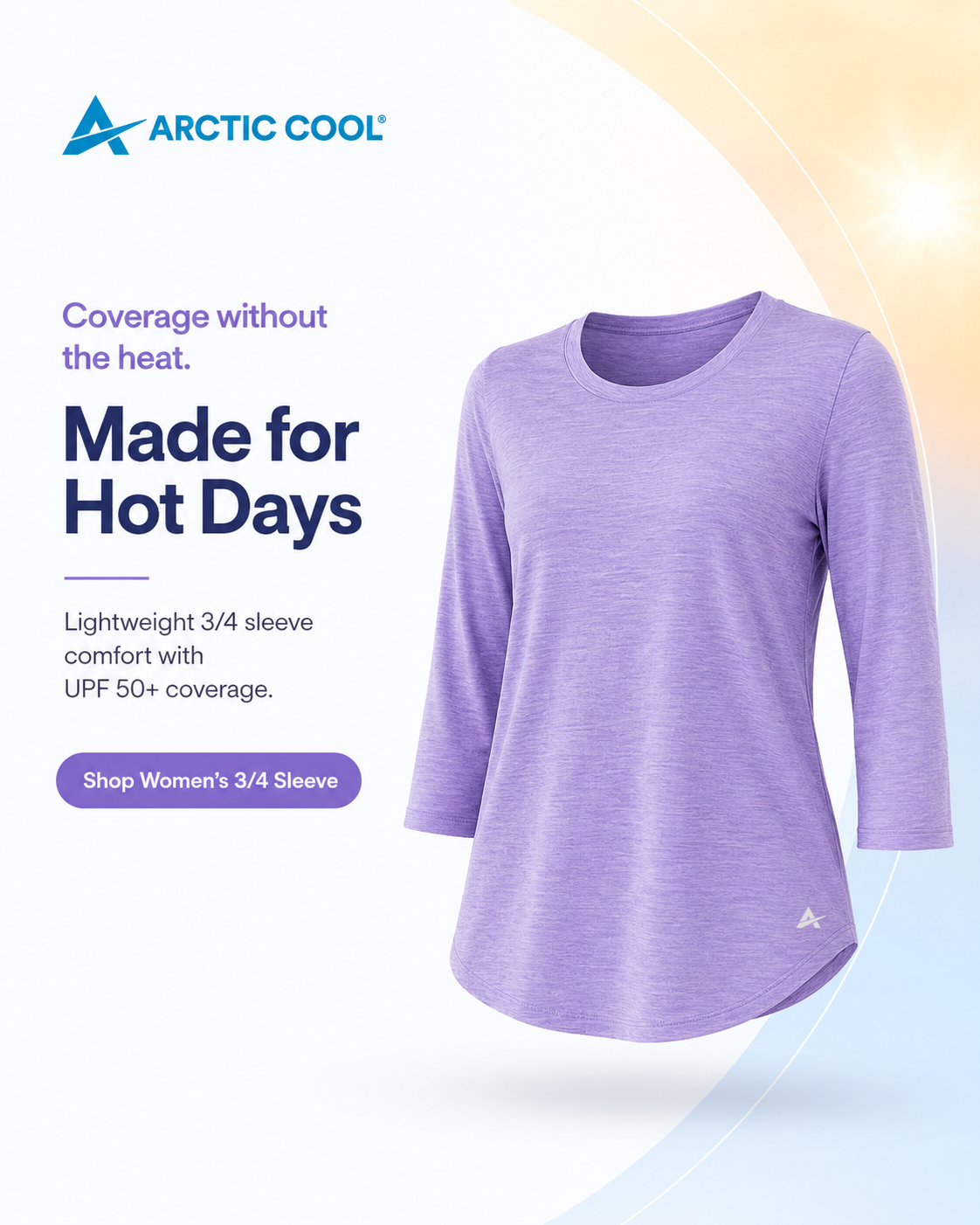 Arctic Cool Facebook ad