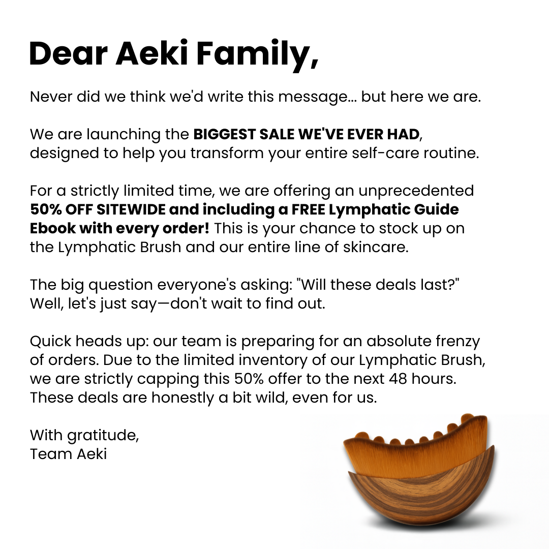 Aeki Facebook ad