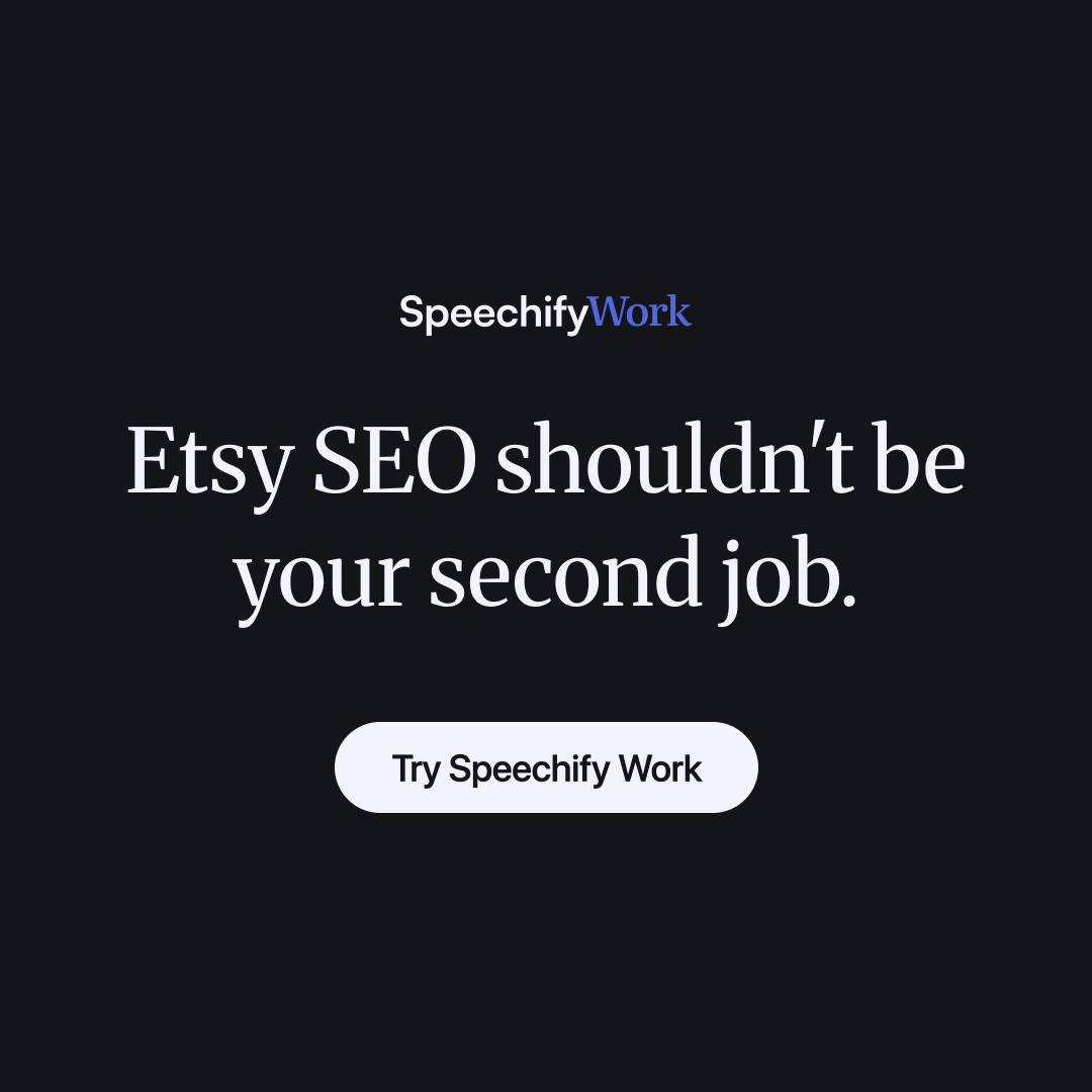 Speechify Facebook ad