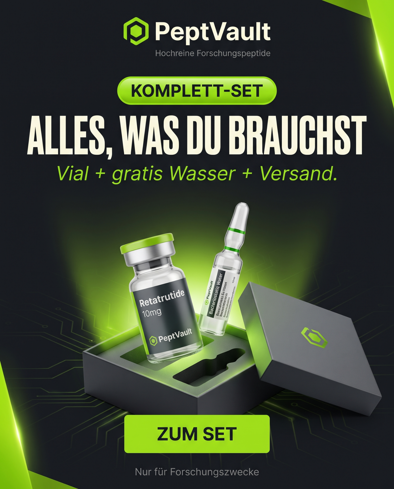 Peptvault Facebook ad from Jul 22, 2026