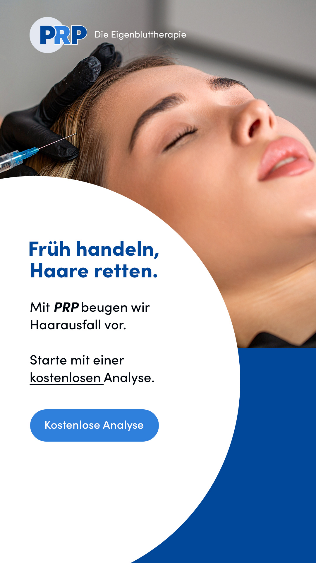 PRP Behandlung Facebook ad
