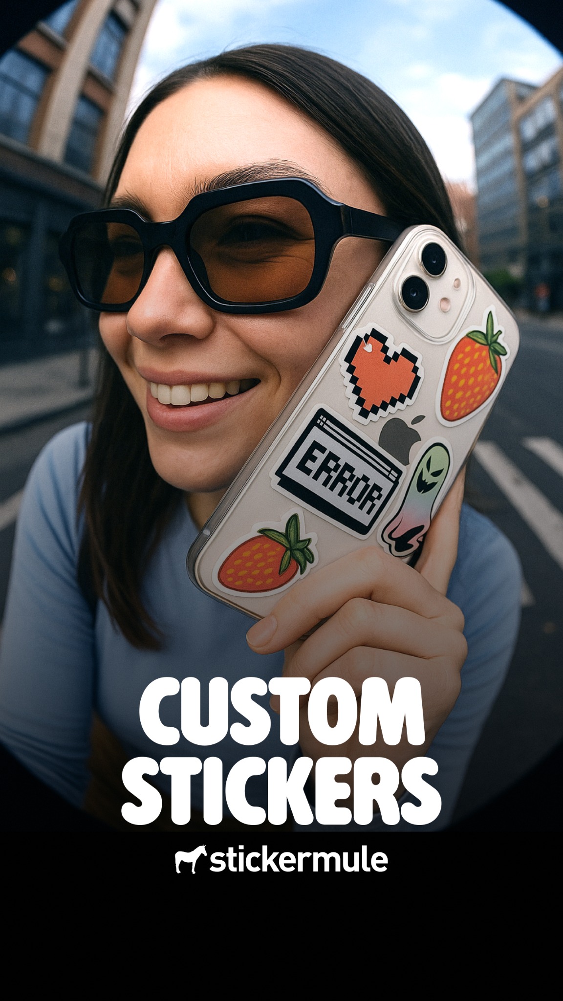 Sticker Mule Facebook ad
