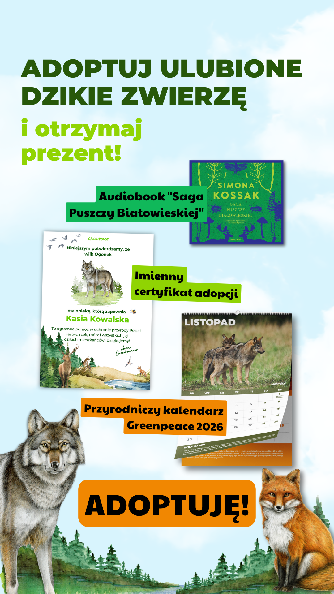 Greenpeace Polska Facebook ad from Oct 16, 2025