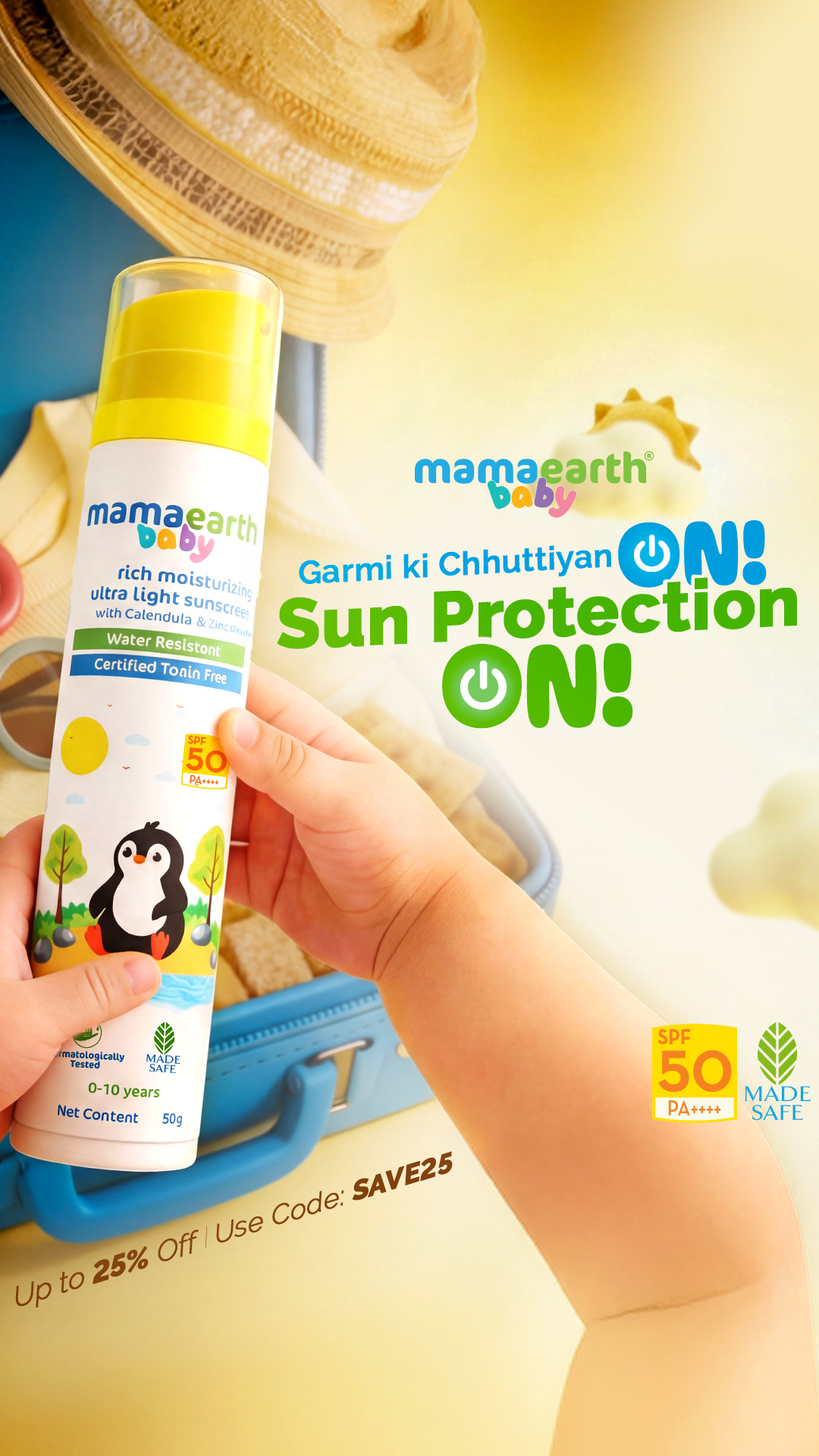 Mamaearth Facebook ad