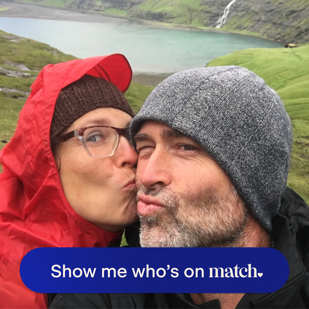 Match Facebook ad: Try Match.