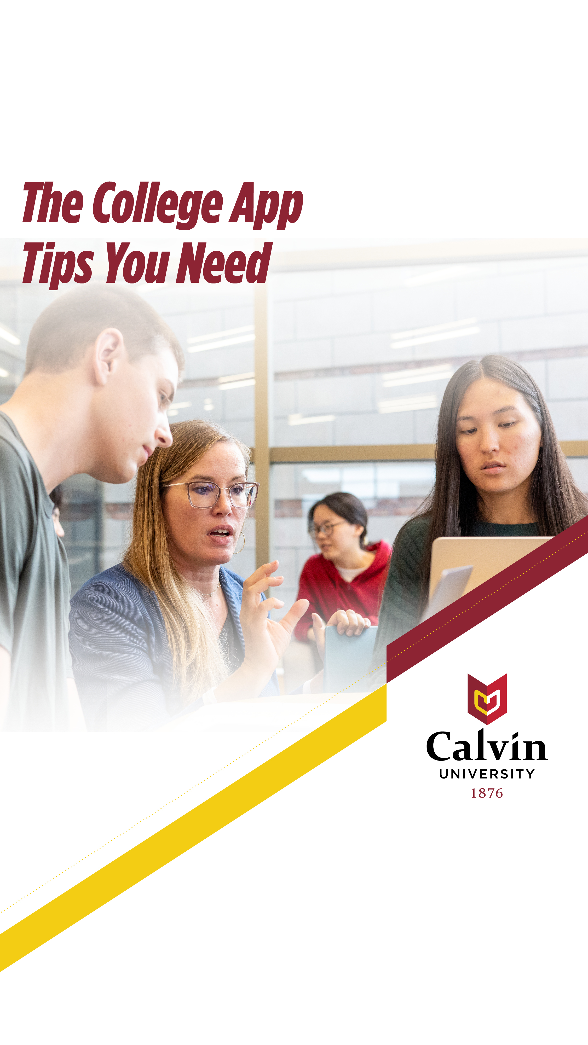 Calvin University Facebook ad