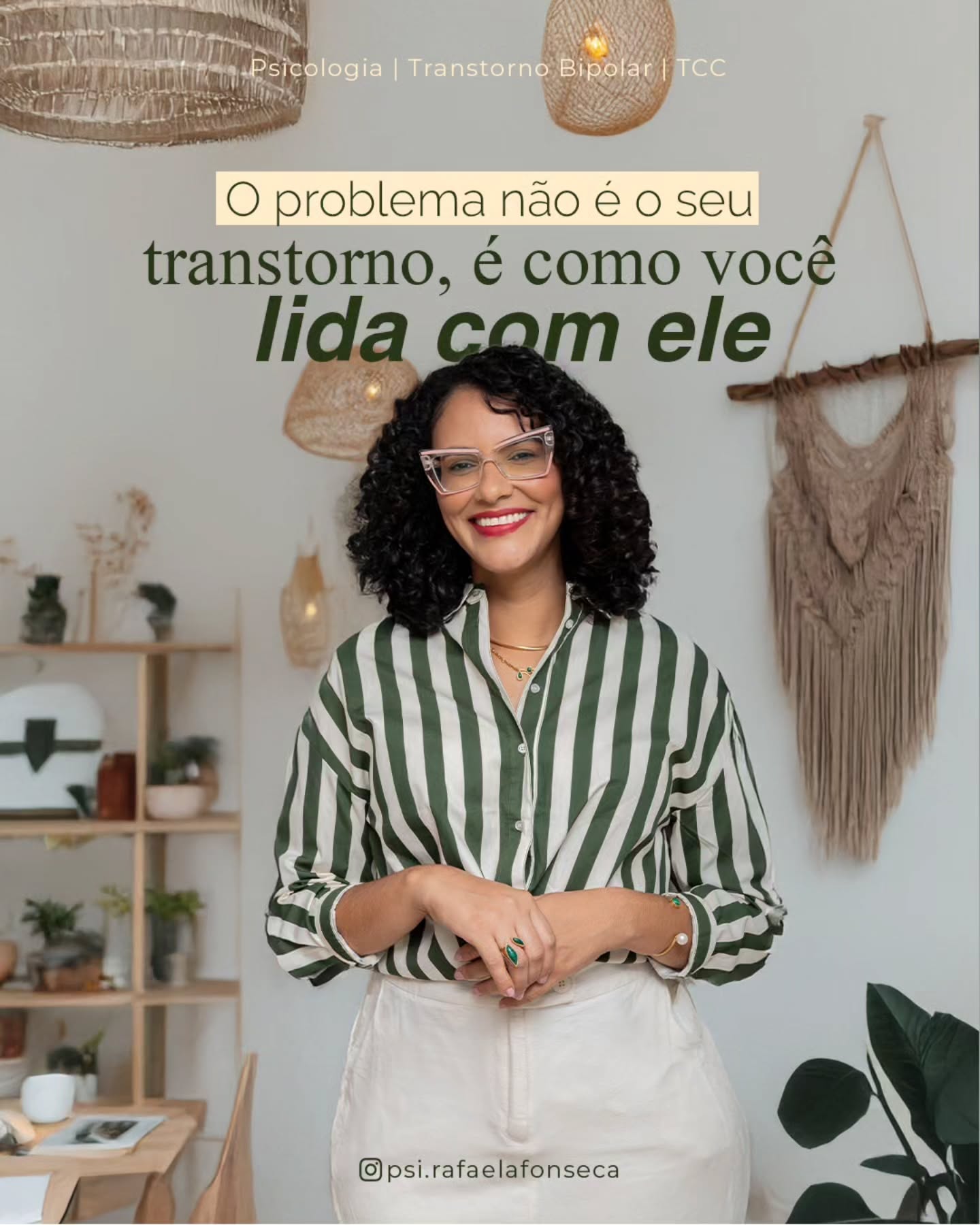 Psicóloga Rafaela Fonseca Facebook ad: Lidar melhor é uma habilidade que se aprende.