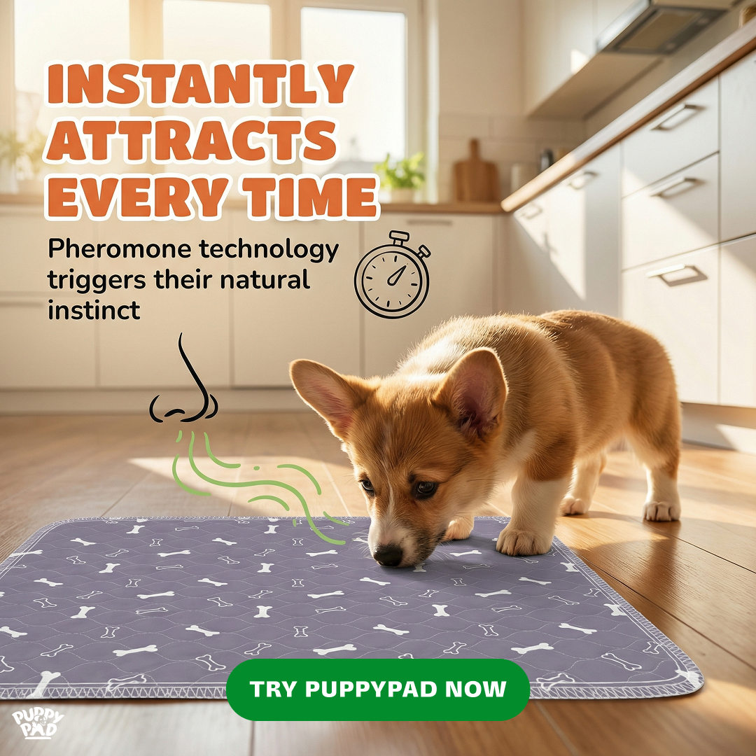 PuppyPad Facebook ad