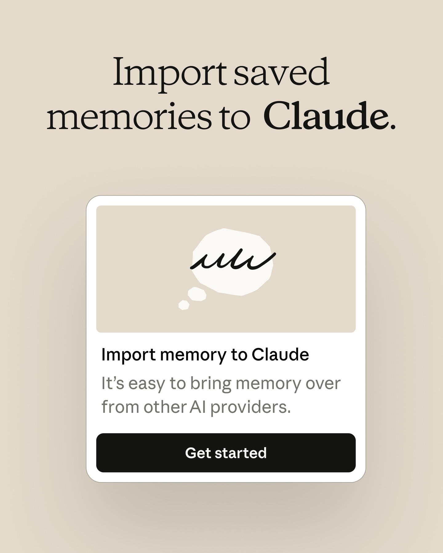 Claude Facebook ad