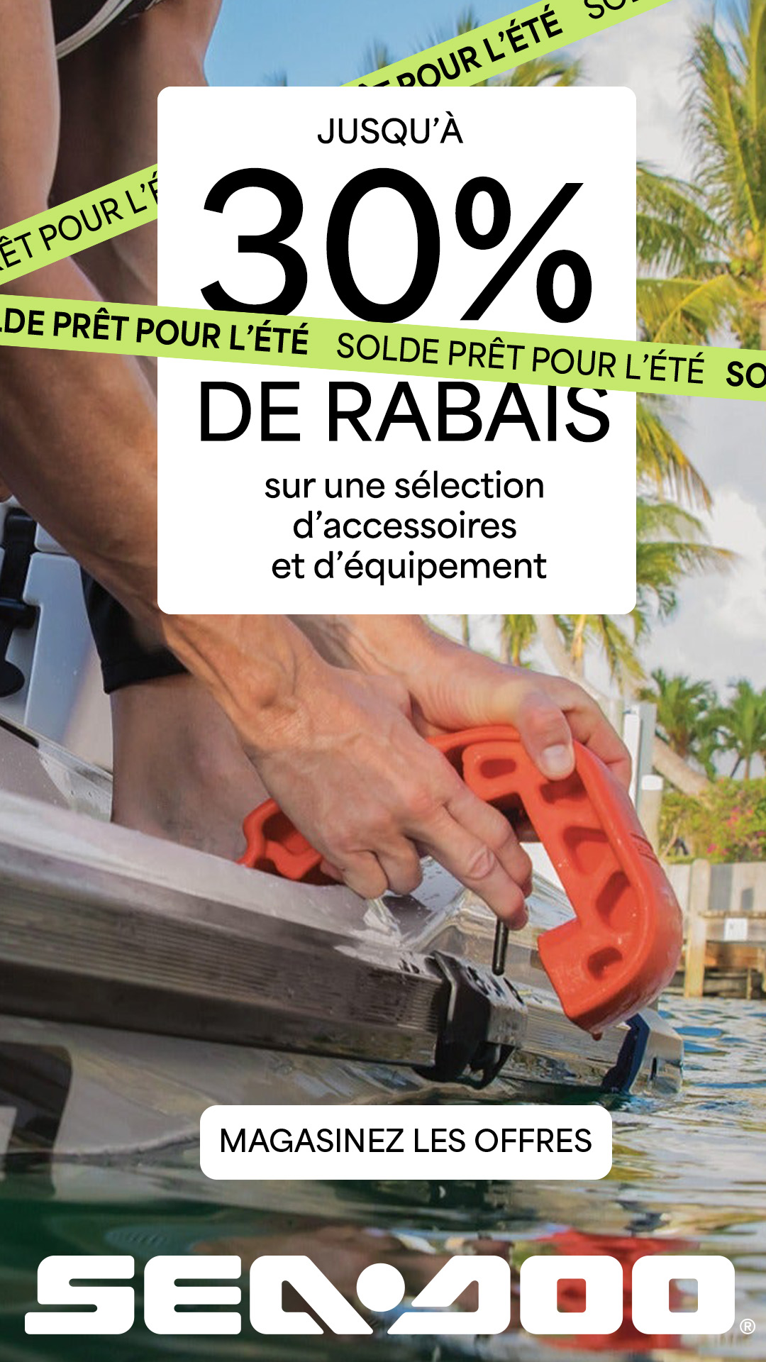 Sea-Doo Facebook ad