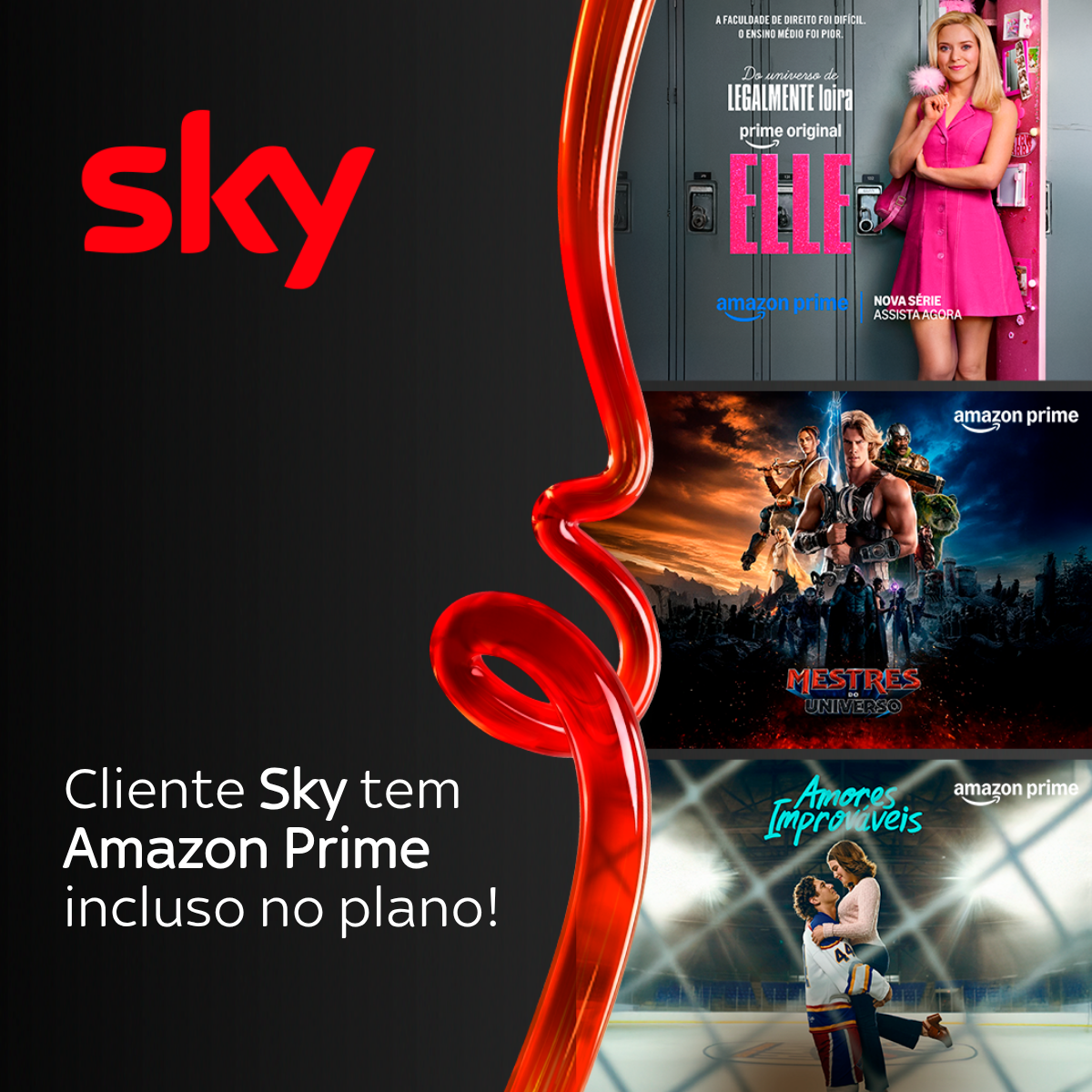SKY Brasil Facebook ad from Aug 4, 2026